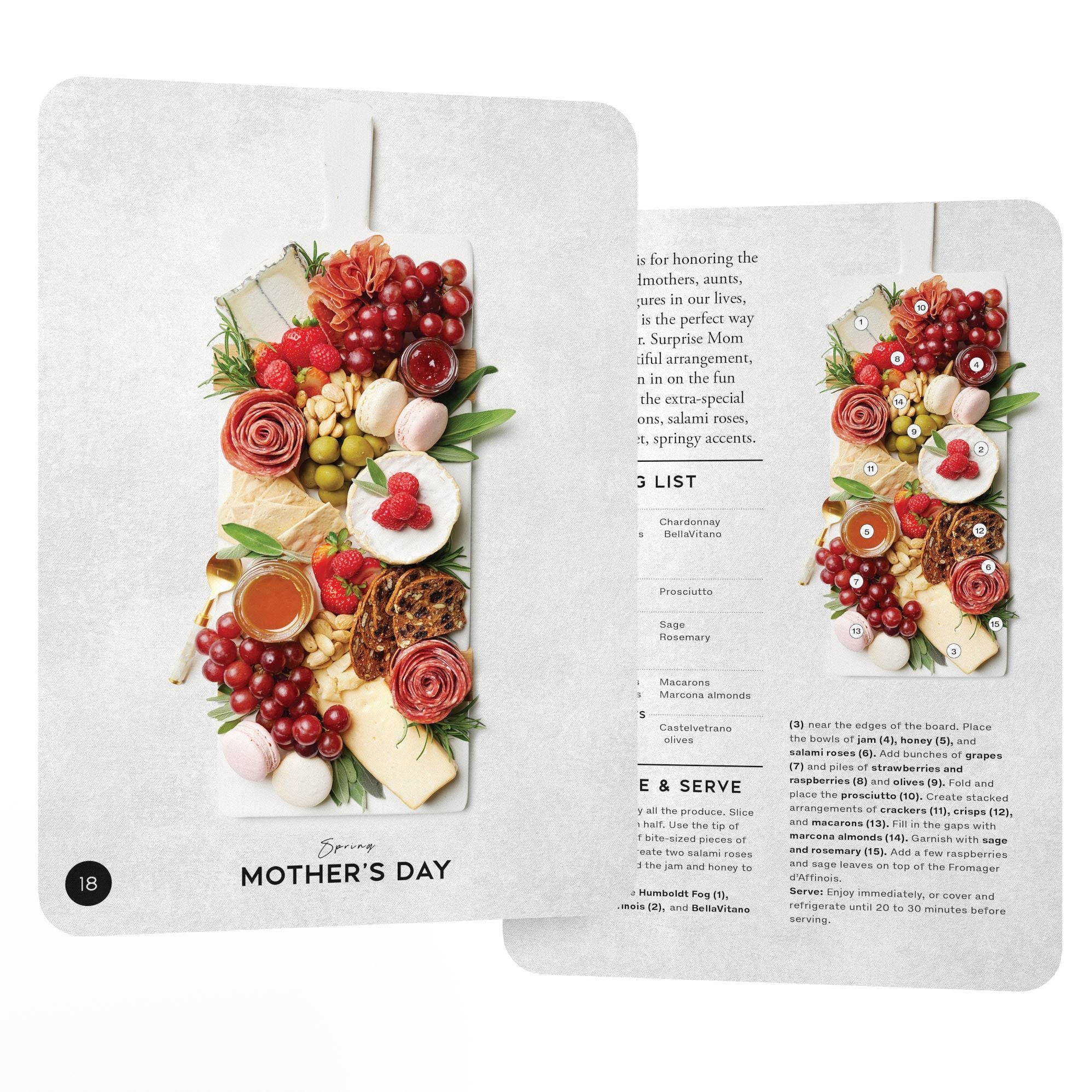 Around the Board Card Deck: 54 Cards for Creating Seasonal Cheese & Charcuterie Boards