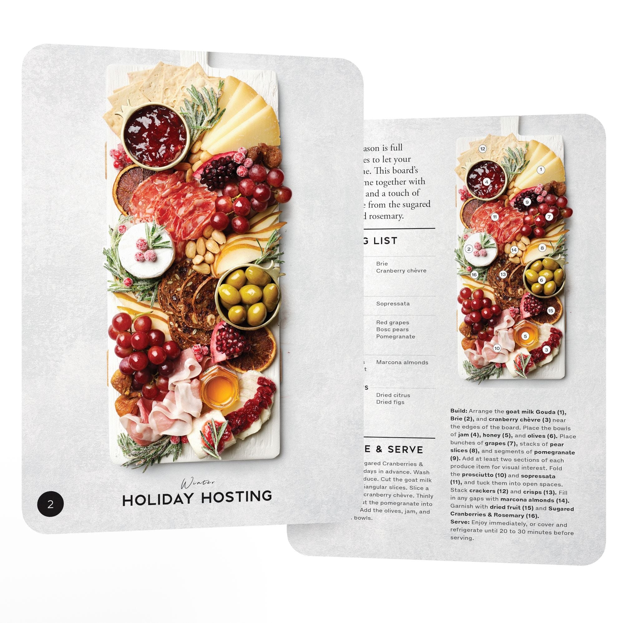 Around the Board Card Deck: 54 Cards for Creating Seasonal Cheese & Charcuterie Boards