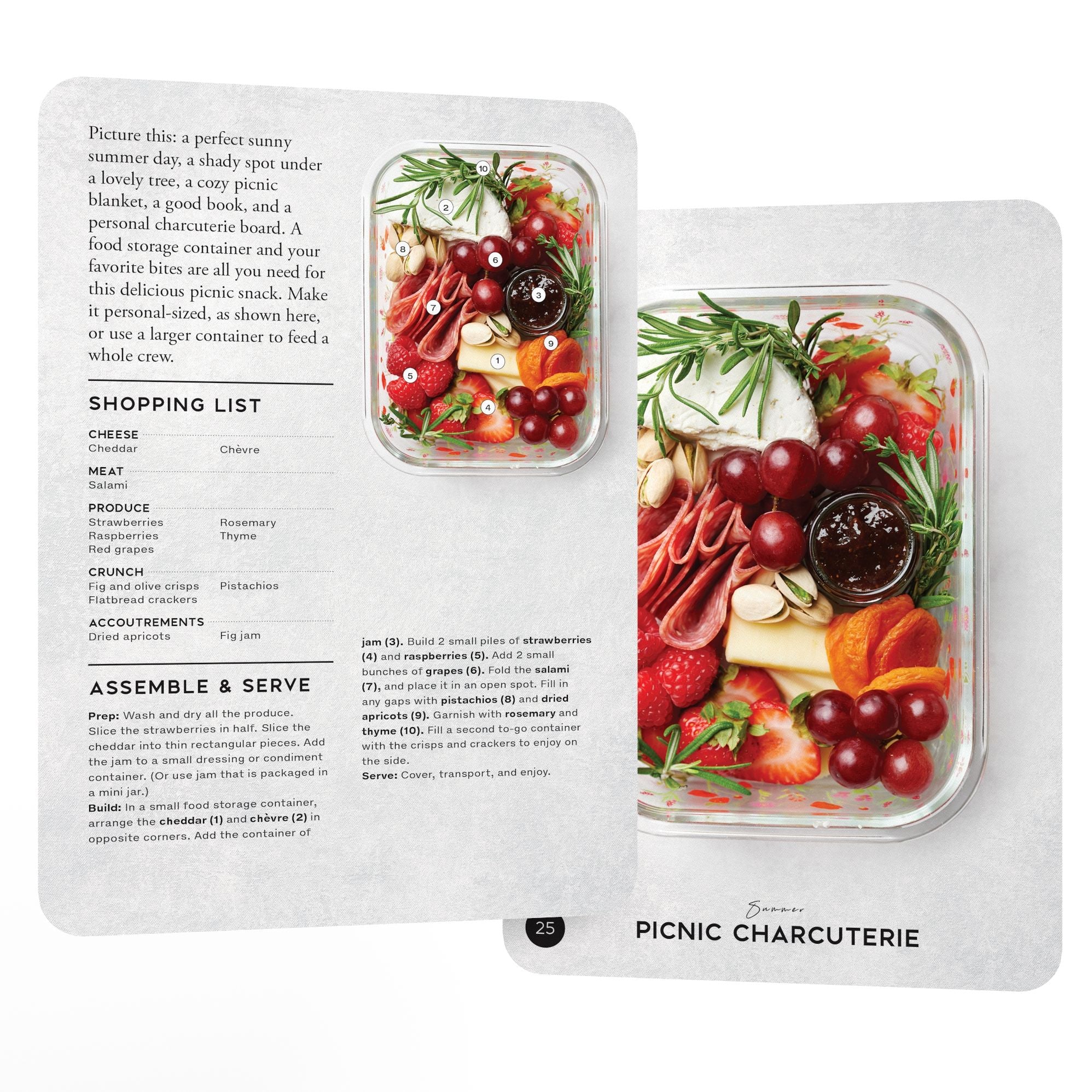 Around the Board Card Deck: 54 Cards for Creating Seasonal Cheese & Charcuterie Boards