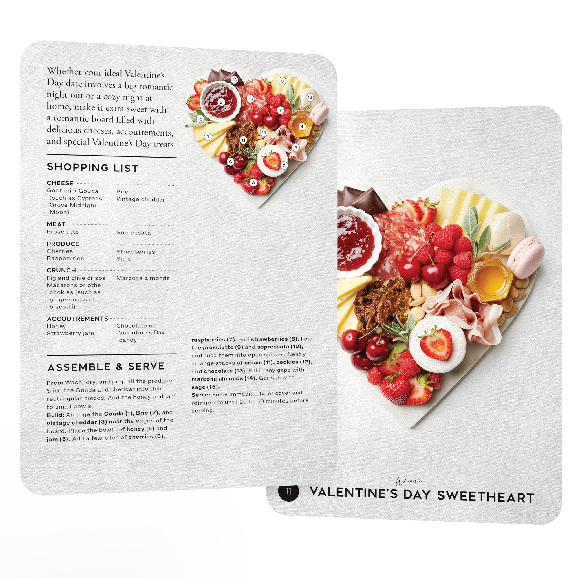 Around the Board Card Deck: 54 Cards for Creating Seasonal Cheese & Charcuterie Boards