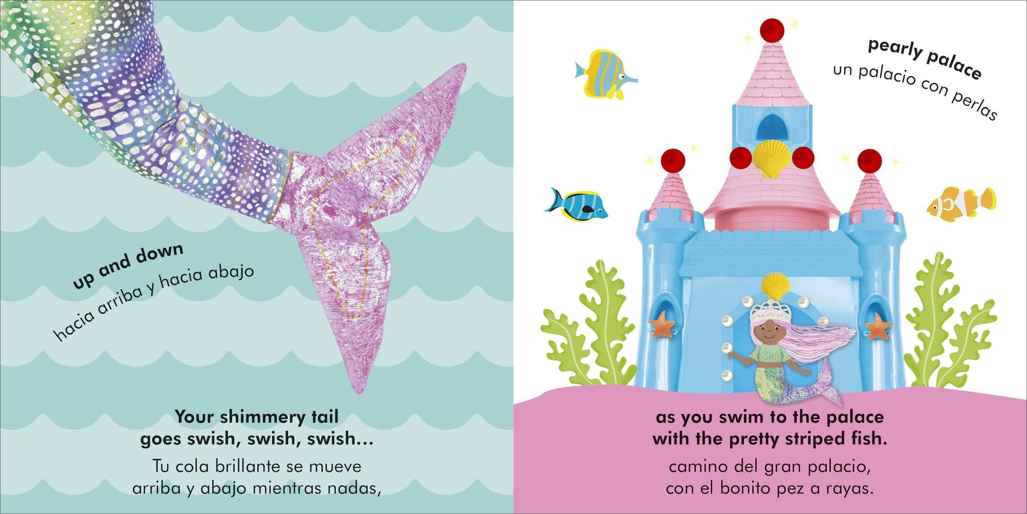 Bilingual Baby Touch and Feel Mermaid / La sirenita