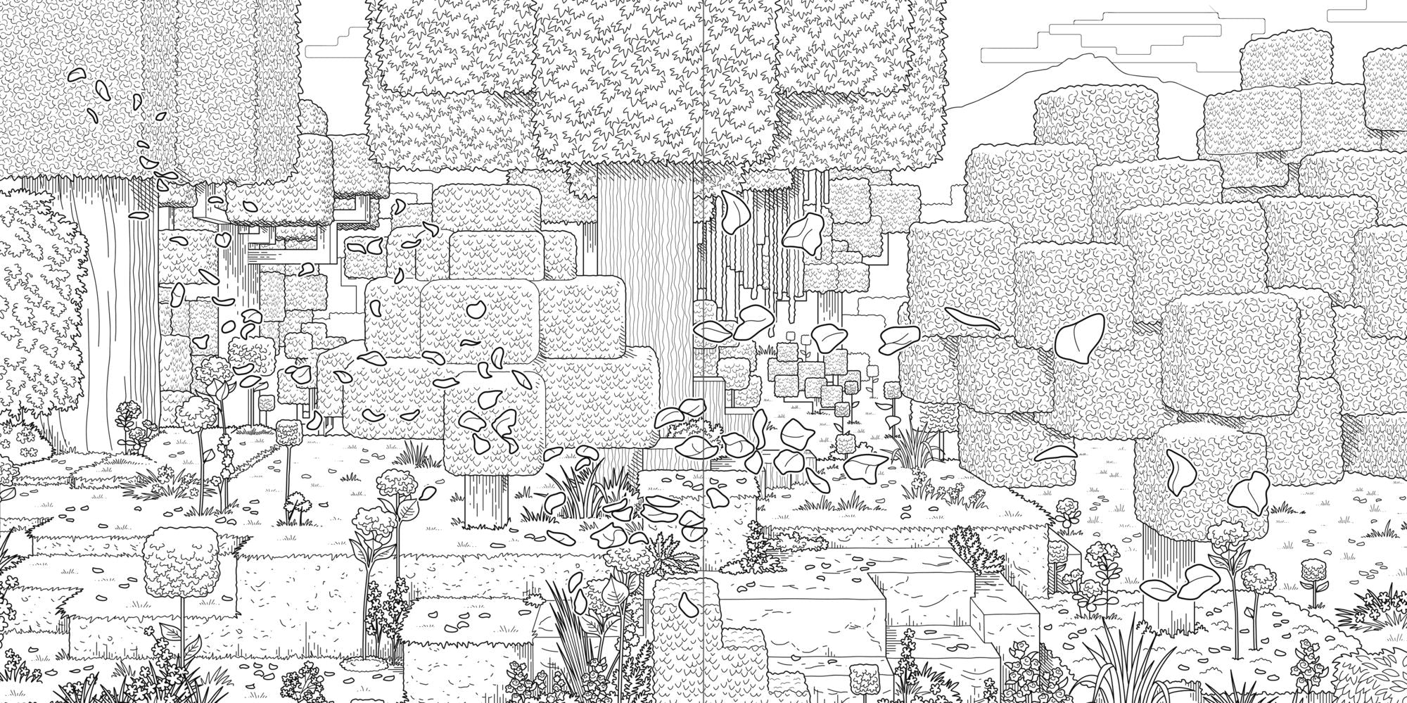 A Minecraft Movie Official Coloring Book