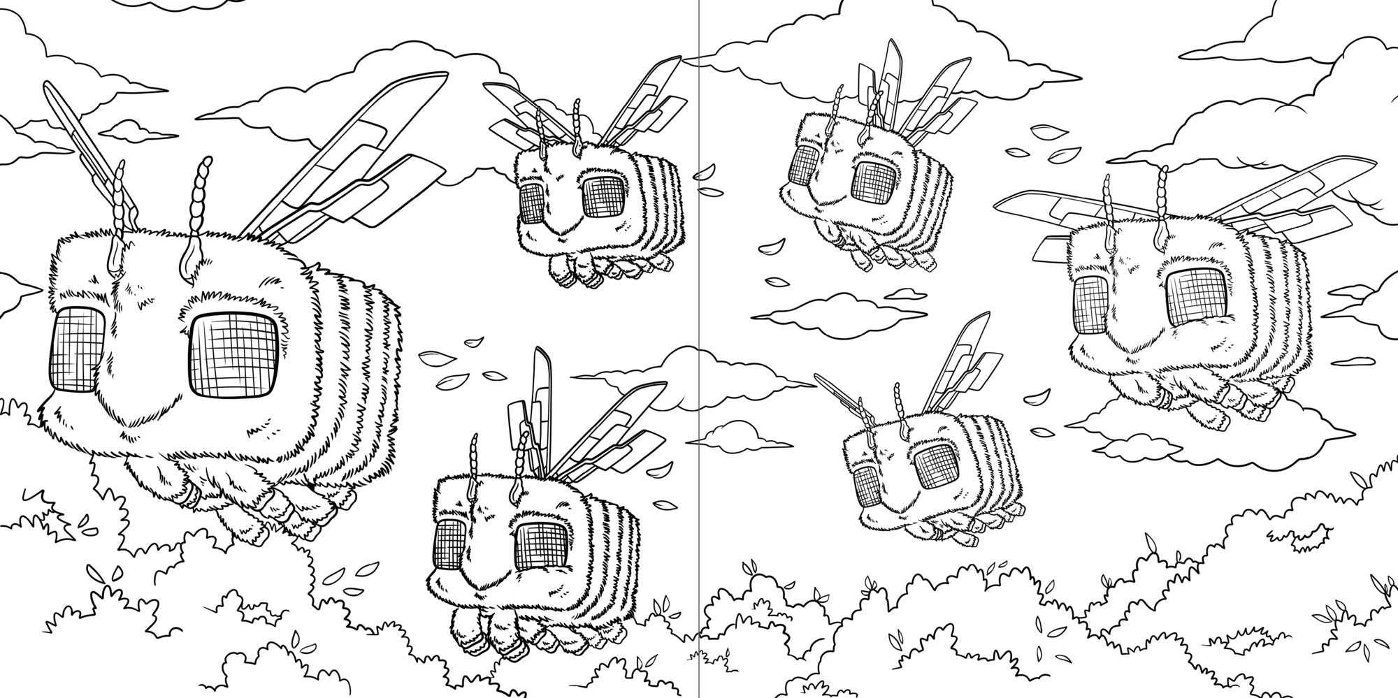 A Minecraft Movie Official Coloring Book