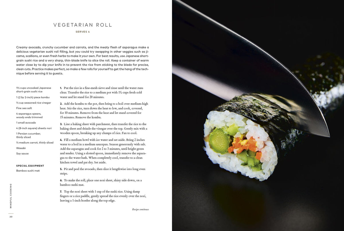 Mindful Cooking: Simple Recipes for Nurturing Body and Soul: A Plant-Based Cookbook