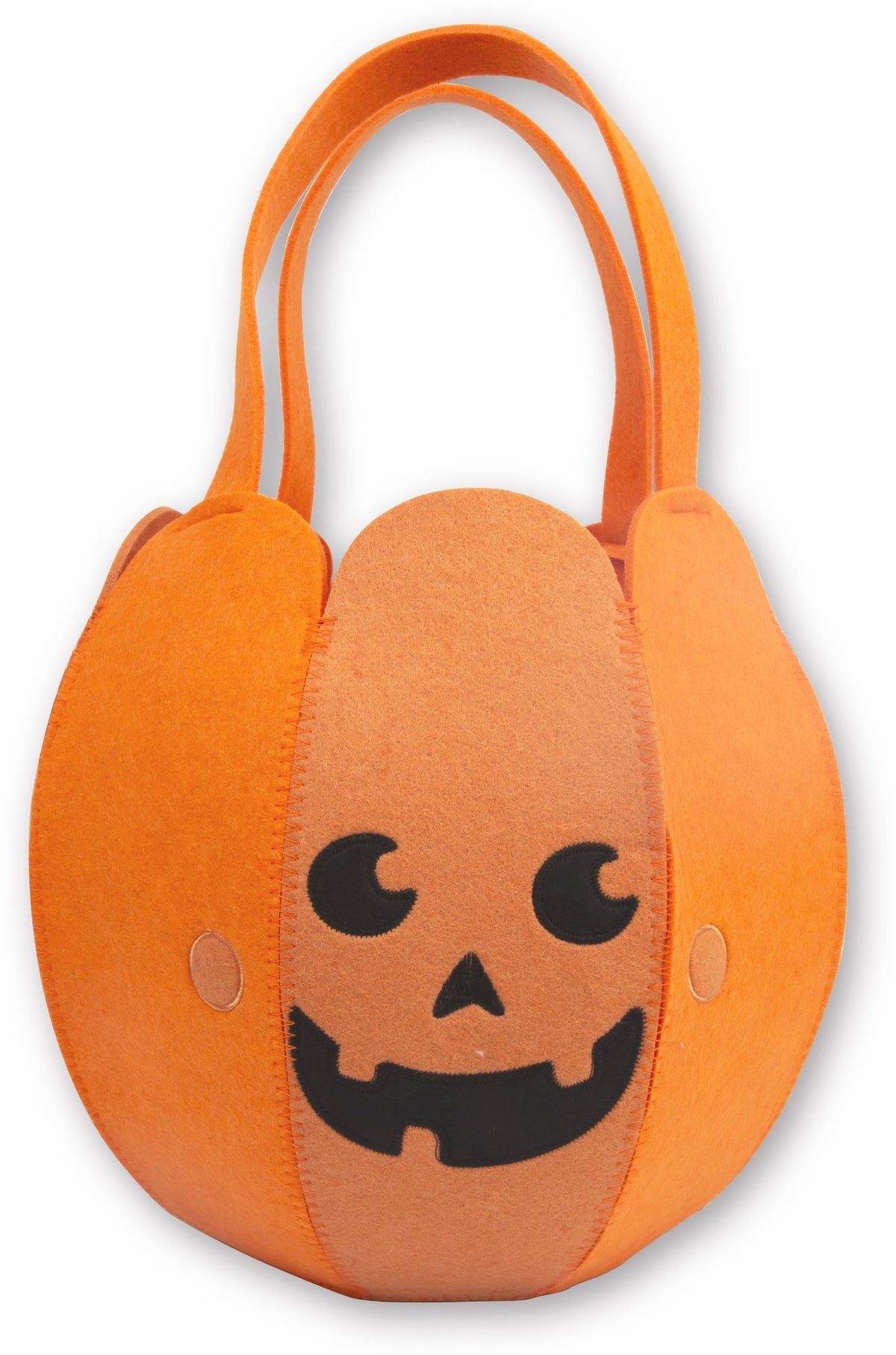 Happy Pumpkin Felt Tote