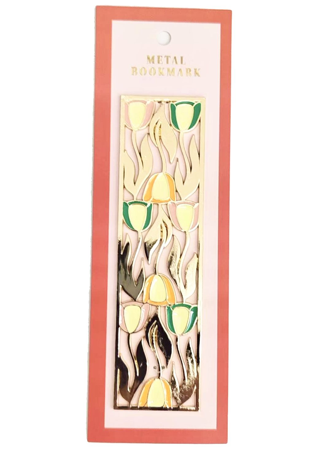 Metal Bookmark Diecut Flowers