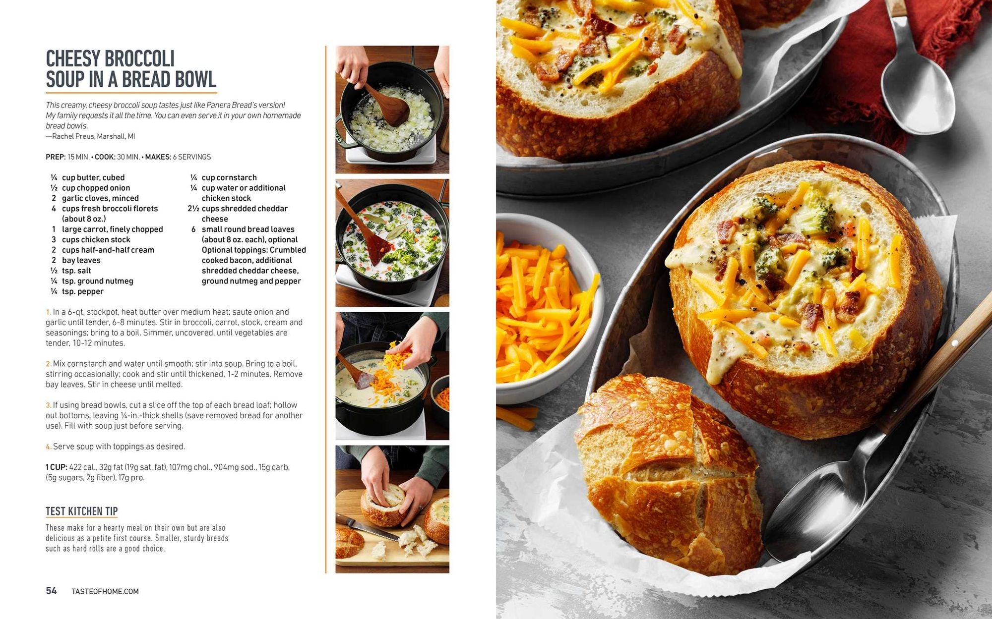 Taste of Home Cooking School Cookbook