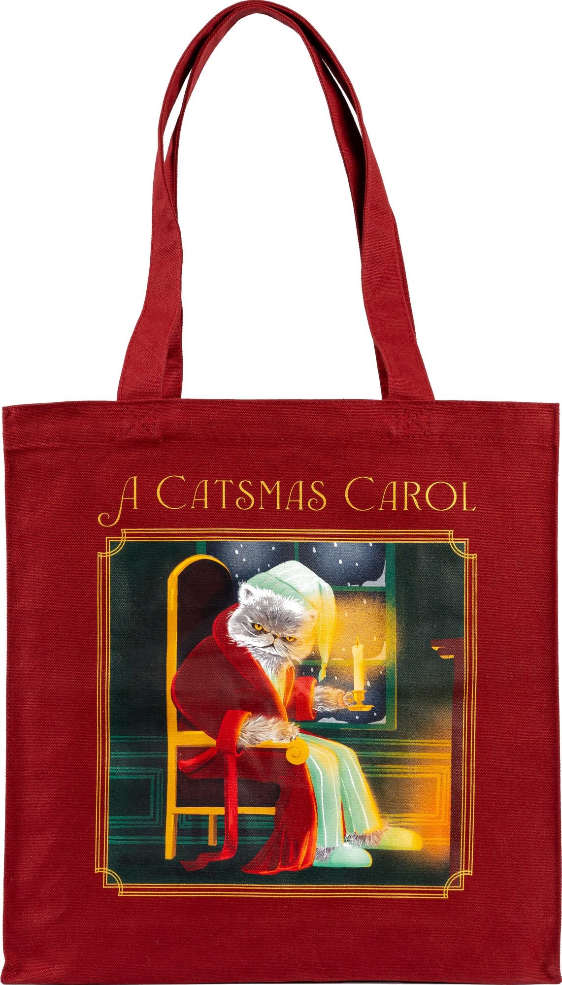 Catsmas Carol Tote Bag