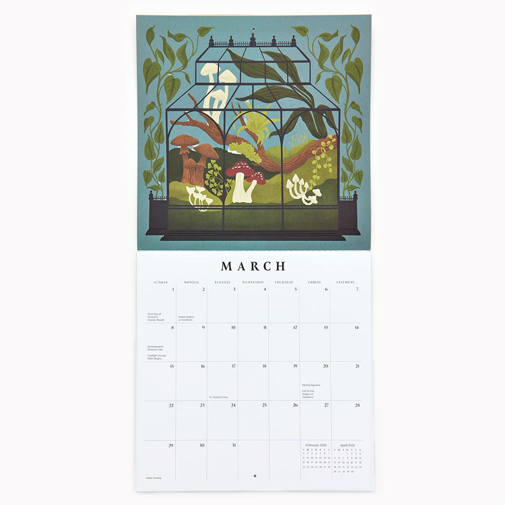 2026 Paper Source Dark Botanicals