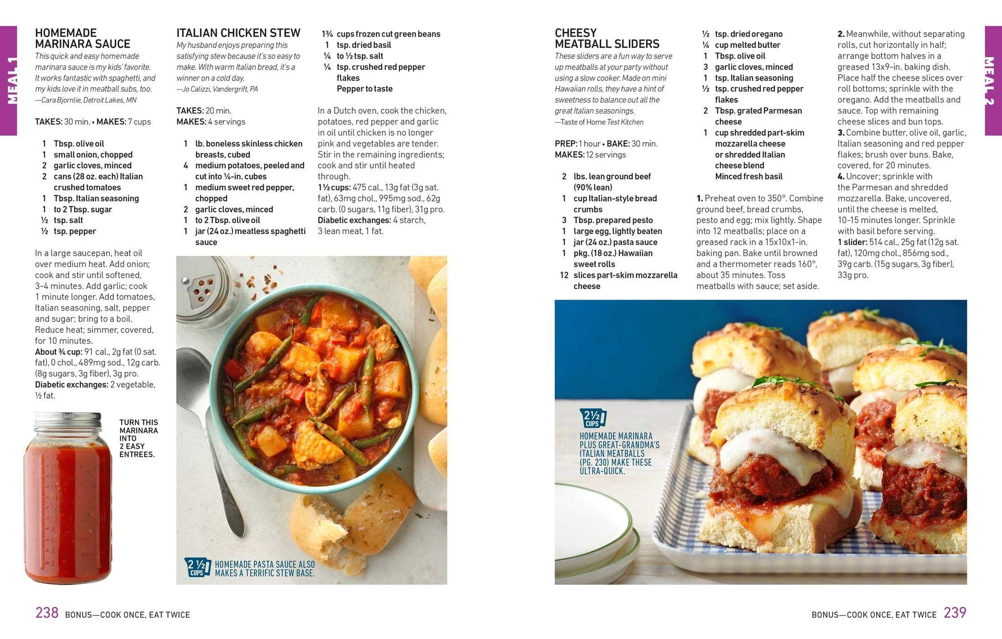 Taste of Home Make Ahead Comfort Foods