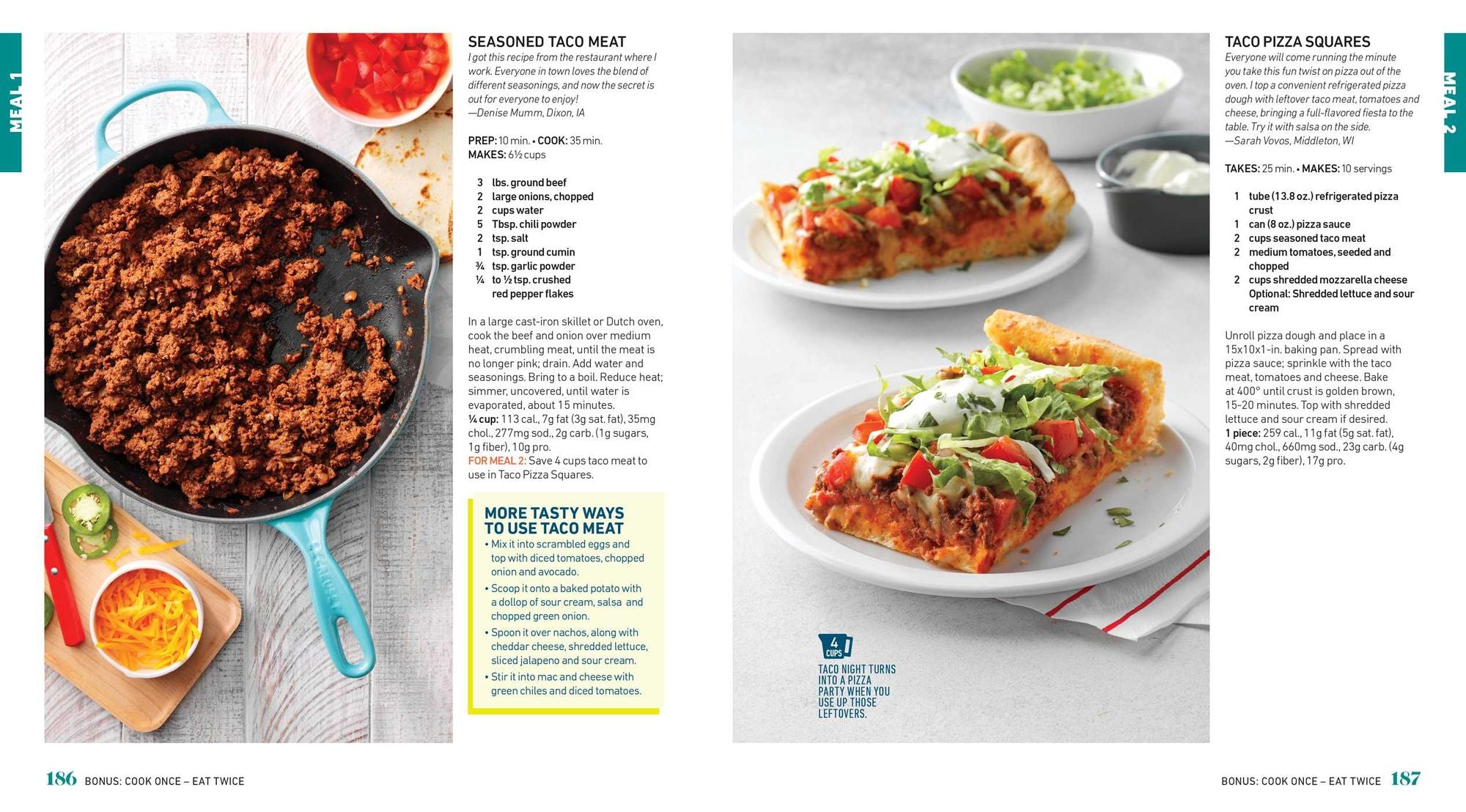 Taste of Home Make Ahead Comfort Foods