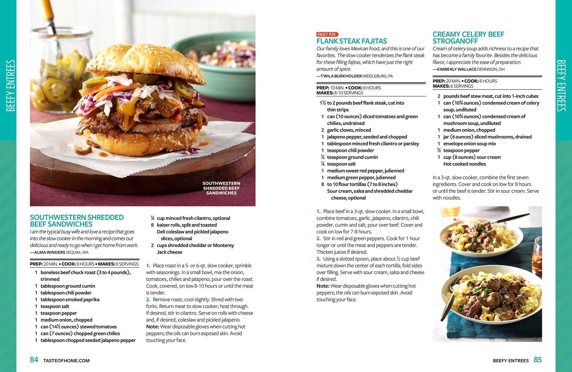 Taste of Home Slow Cooker 3E