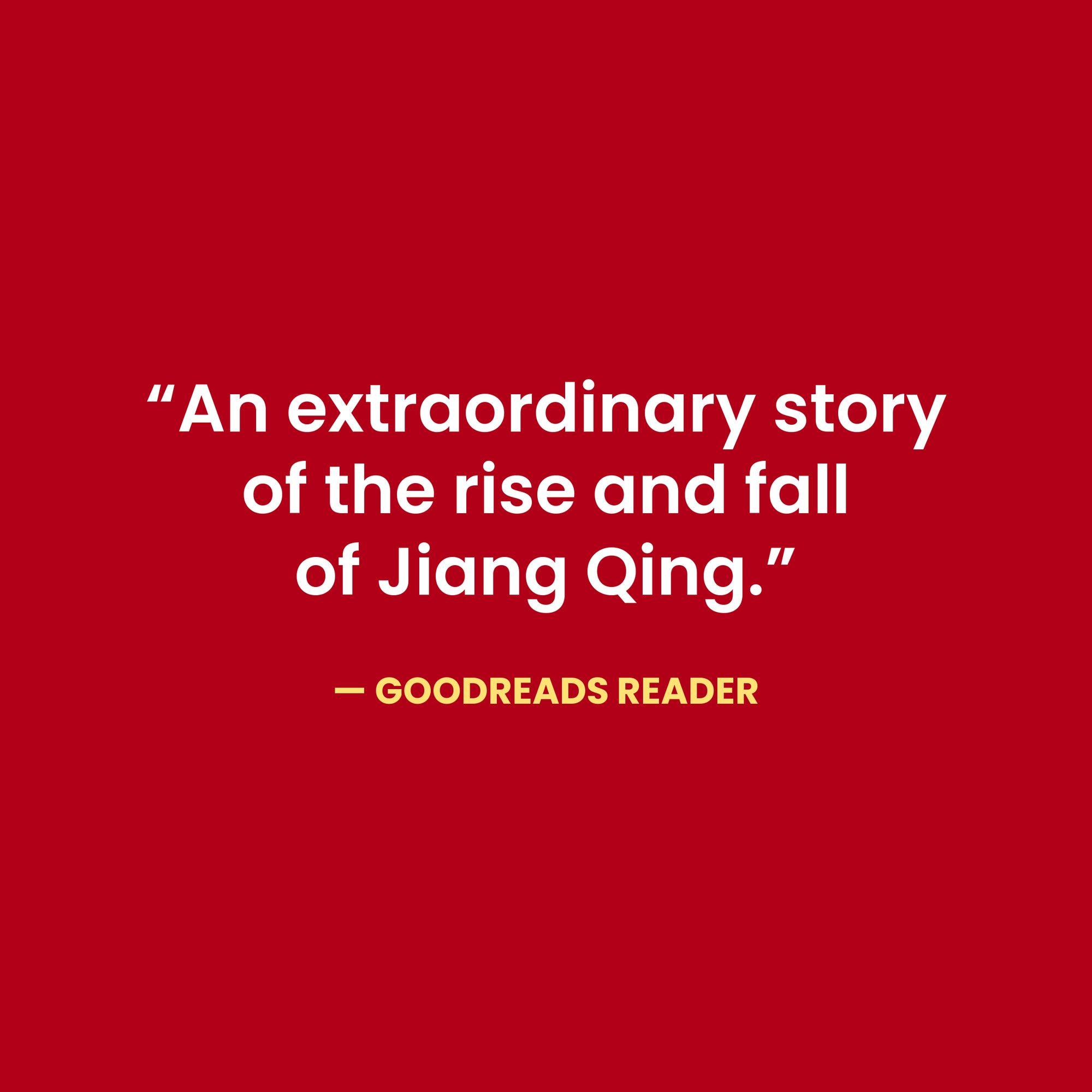 Becoming Madame Mao