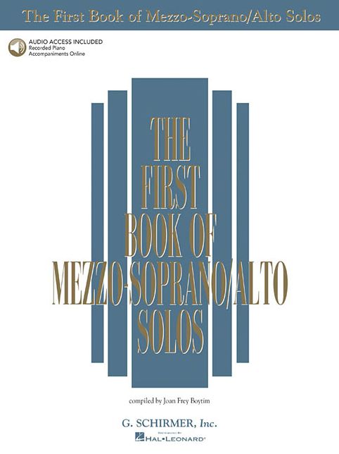 The First Book of Mezzo-Soprano/Alto Solos Book/Online Audio