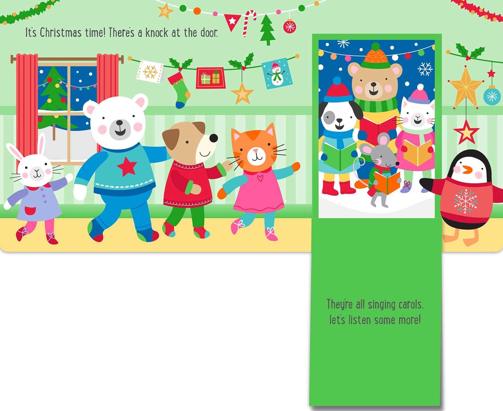 Santa's Surprise: Lift-the-Flap Board Book