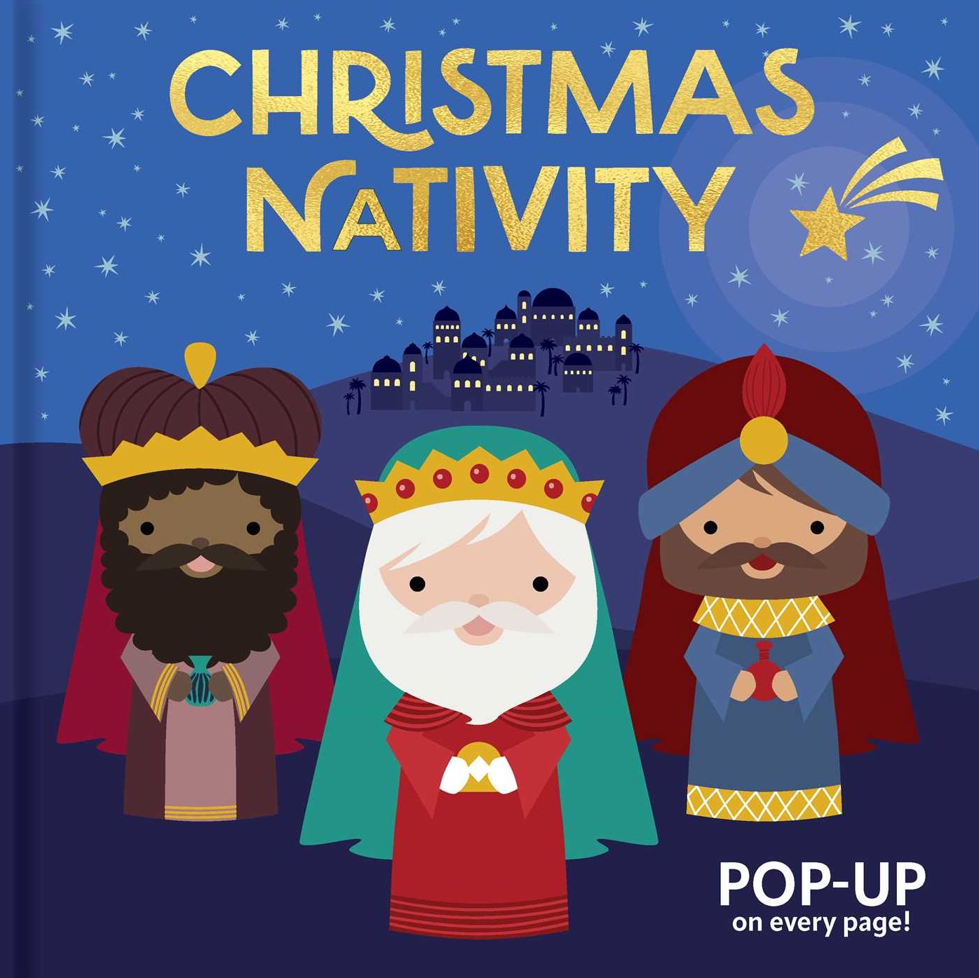 Christmas Nativity: Pop-Up Book: Hardcover board book