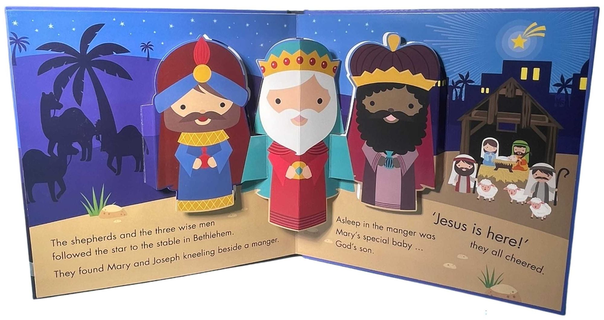 Christmas Nativity: Pop-Up Book: Hardcover board book