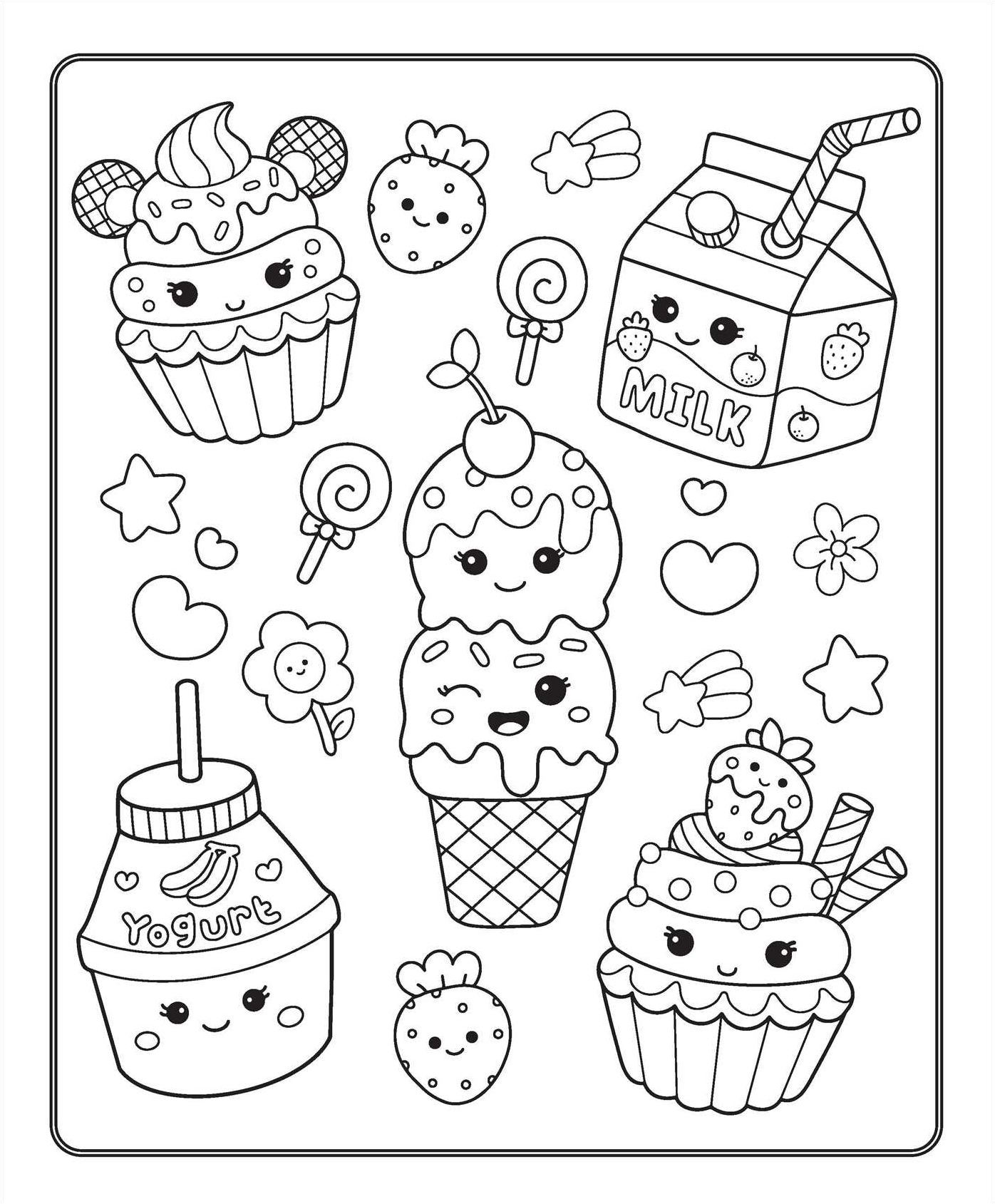 Markerific: Kawaii Town: Activity Folder with 6 Markers