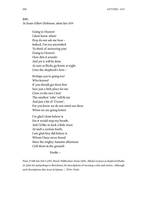 The Letters of Emily Dickinson