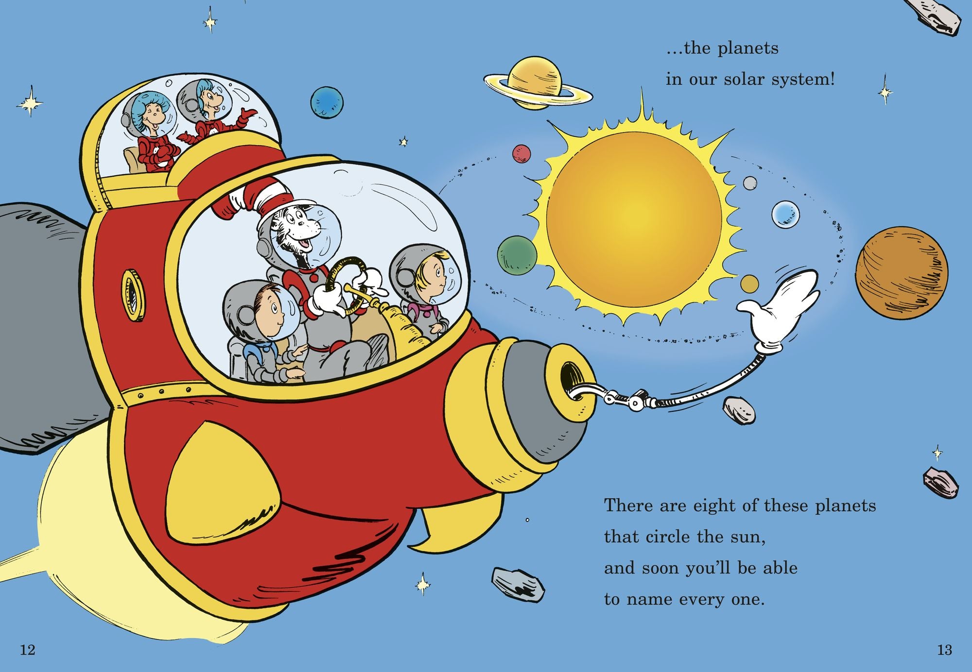 There's No Place like Space!: All about Our Solar System (Cat in the Hat's Learning Library Series)