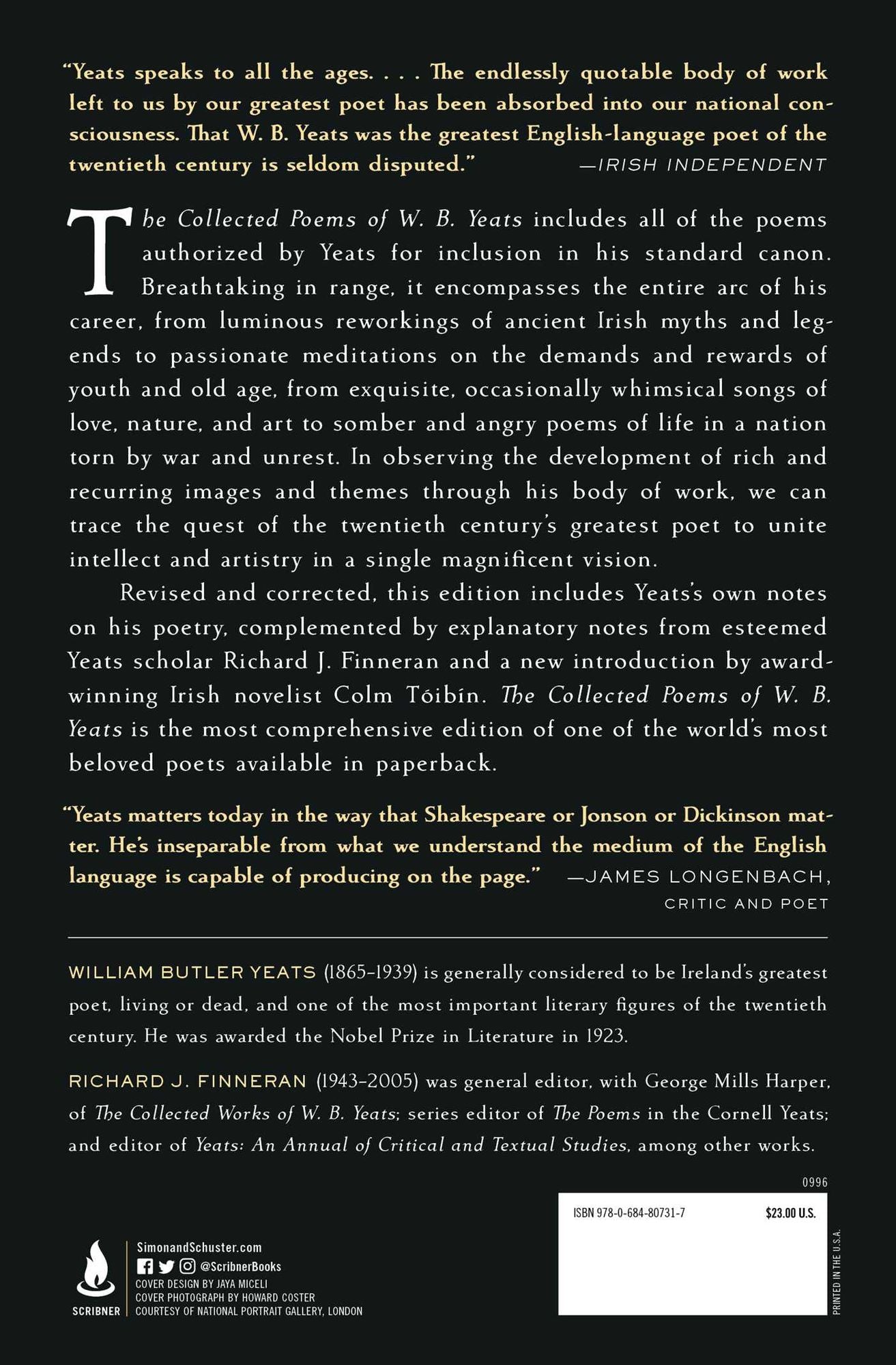 The Collected Poems of W.B. Yeats: Revised Second Edition