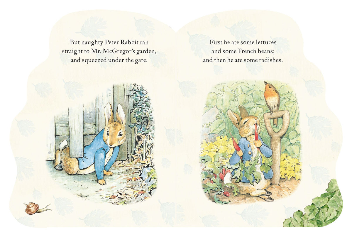 Peter Rabbit Large Shaped Board Book