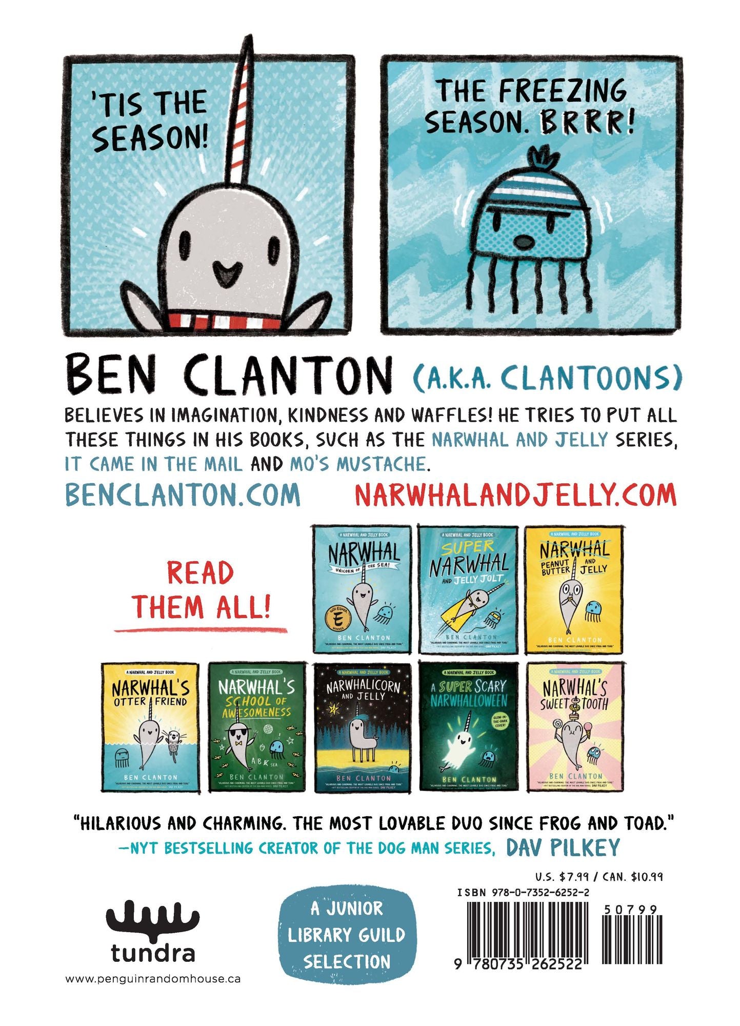 Happy Narwhalidays (A Narwhal and Jelly Book #5)