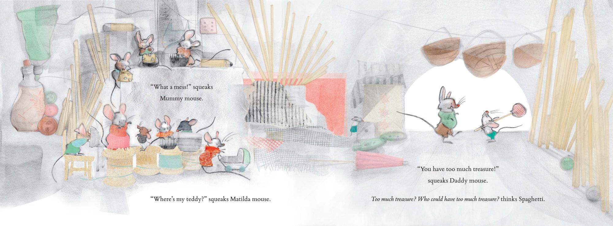 Spaghetti: A Mouse and His Treasure
