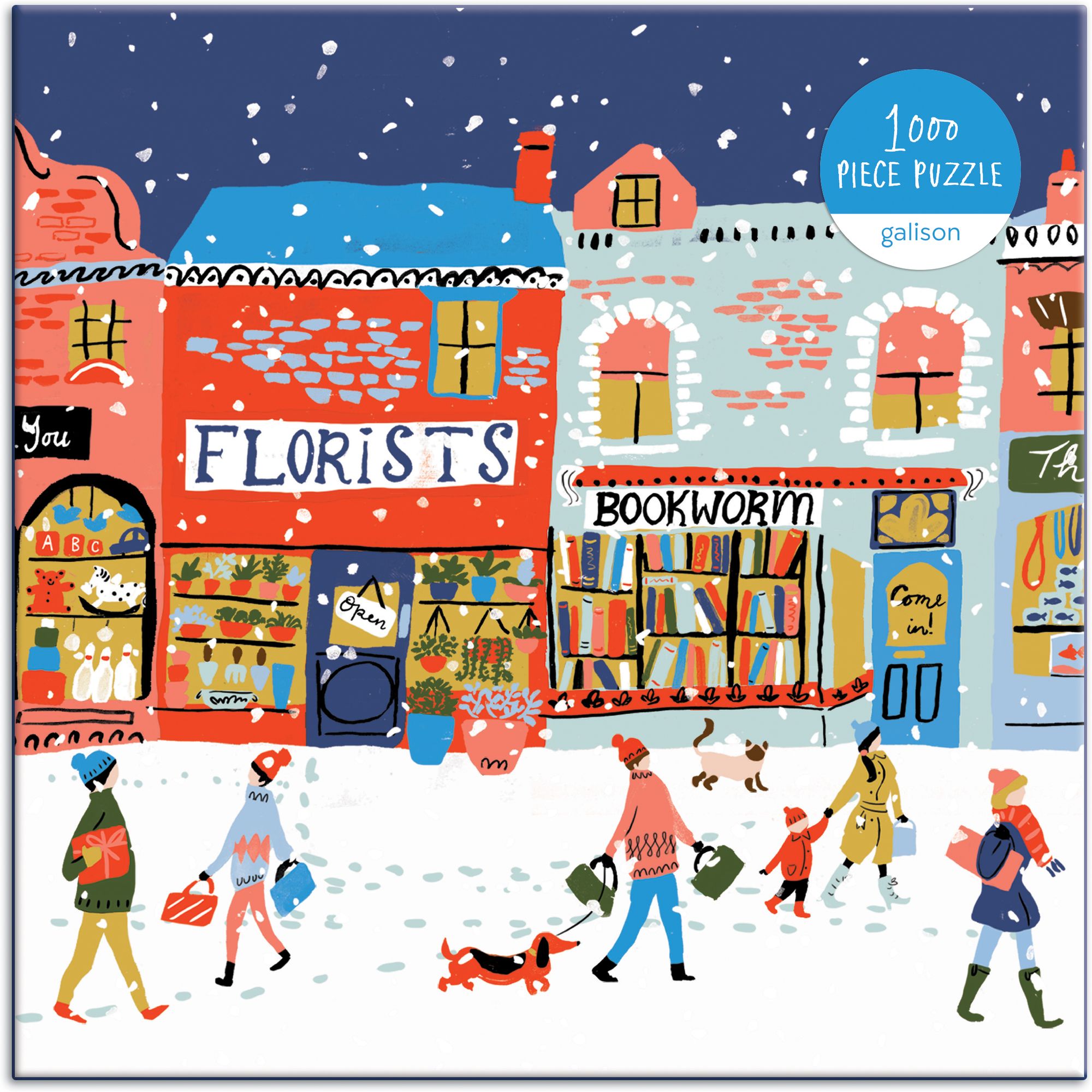 Main Street Village 1000 Piece Puzzle