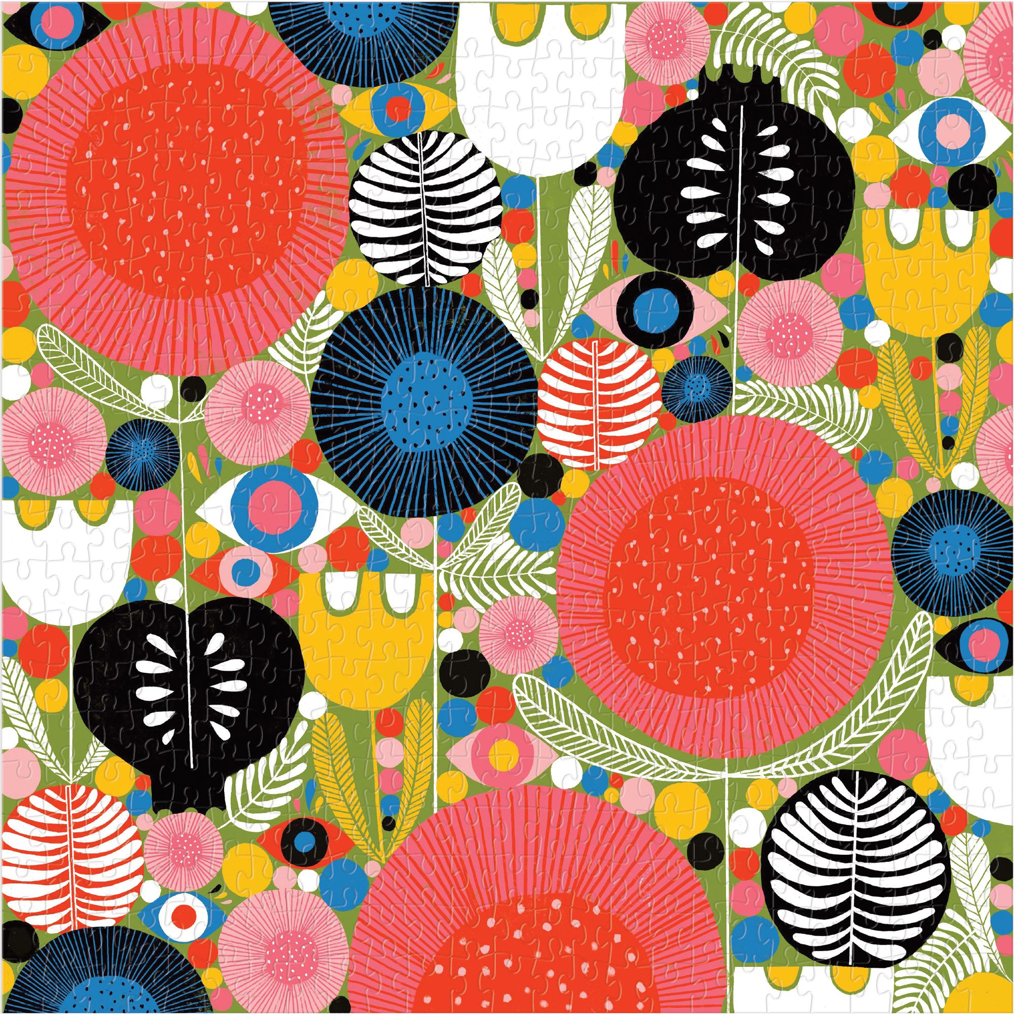 Eyes In The Garden 500 Piece Puzzle