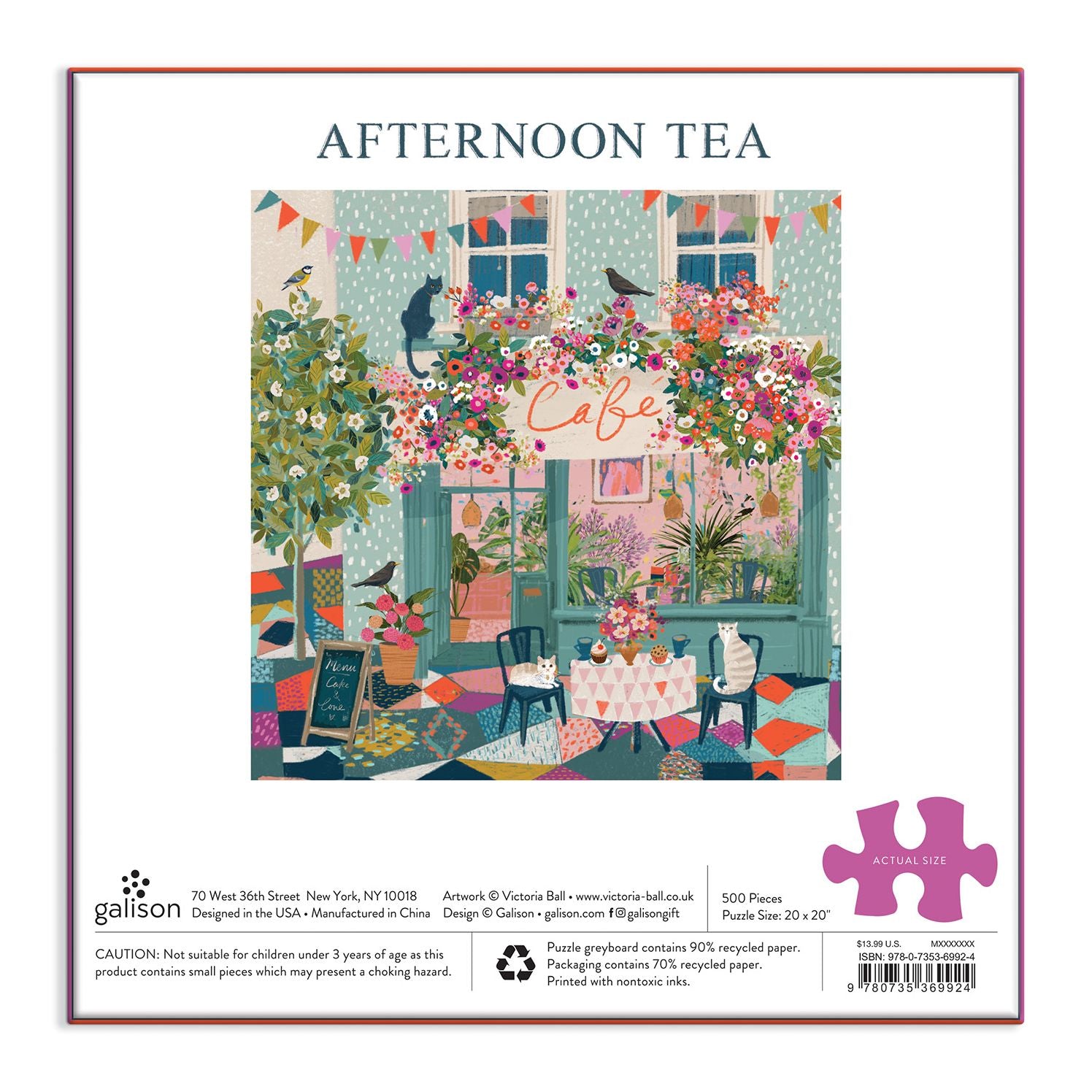 Afternoon Tea 500 Piece Puzzle