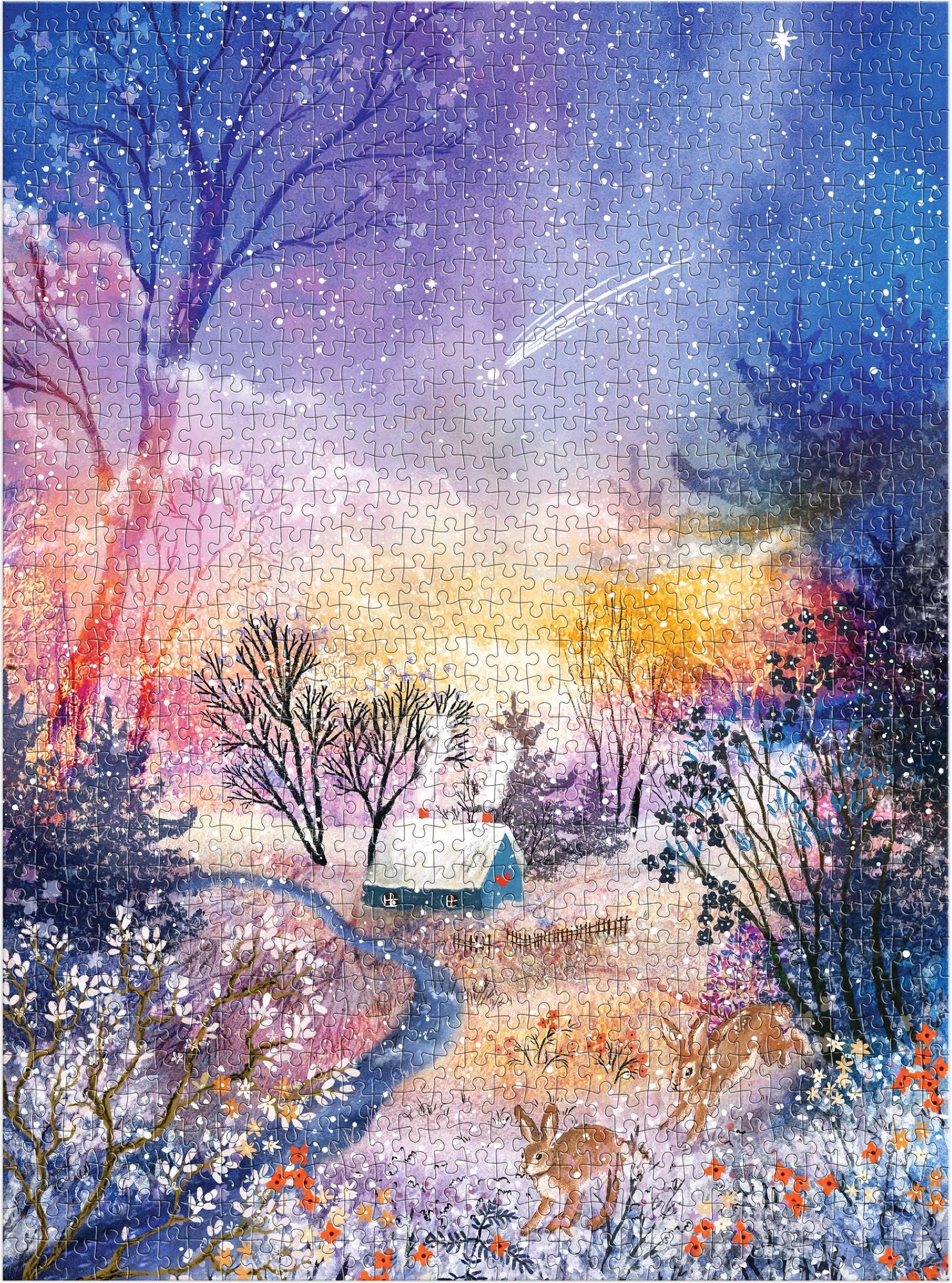 Enchanted Snowfall 1000 Piece Puzzle