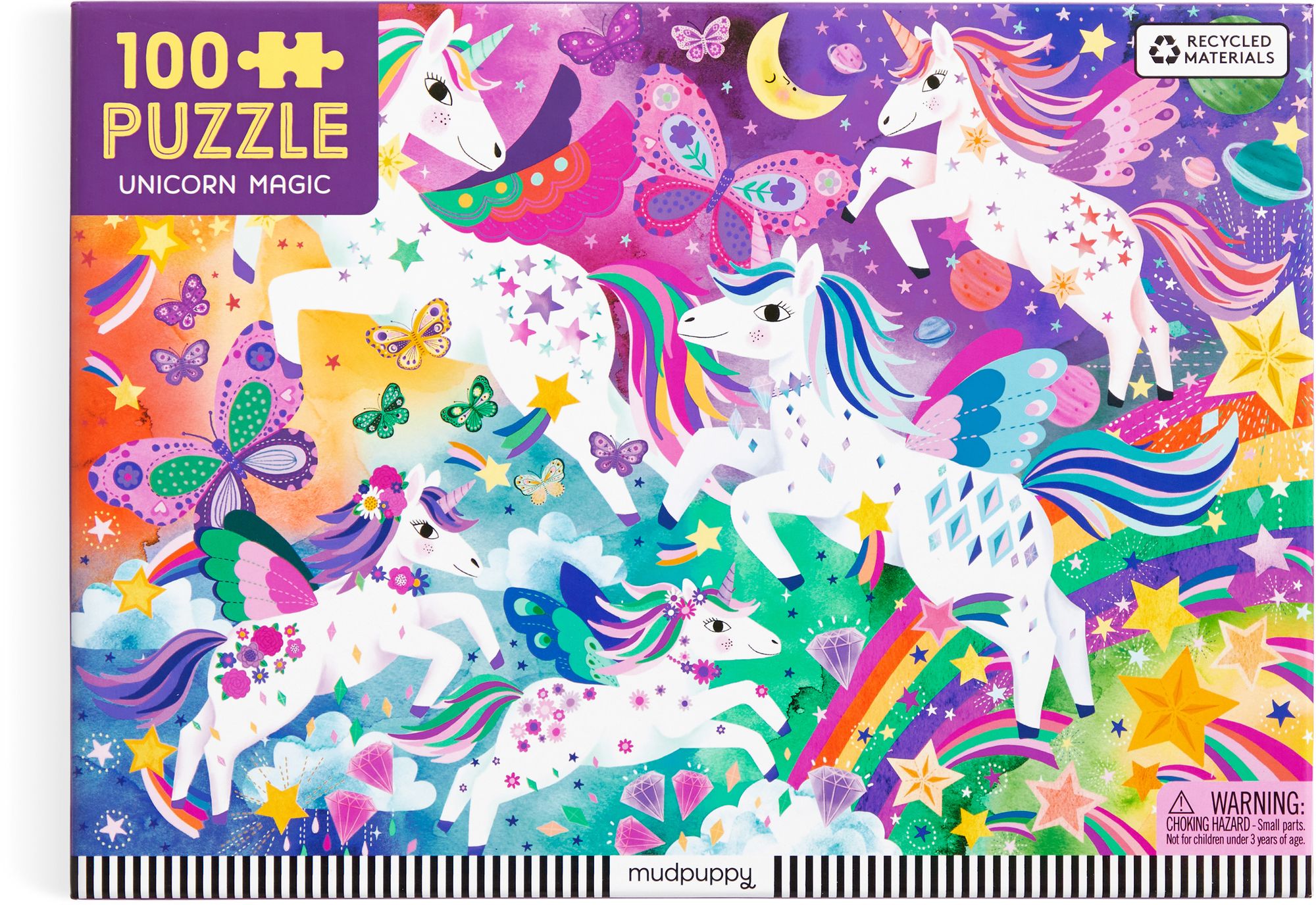 Unicorn Magic 100 Piece Puzzle