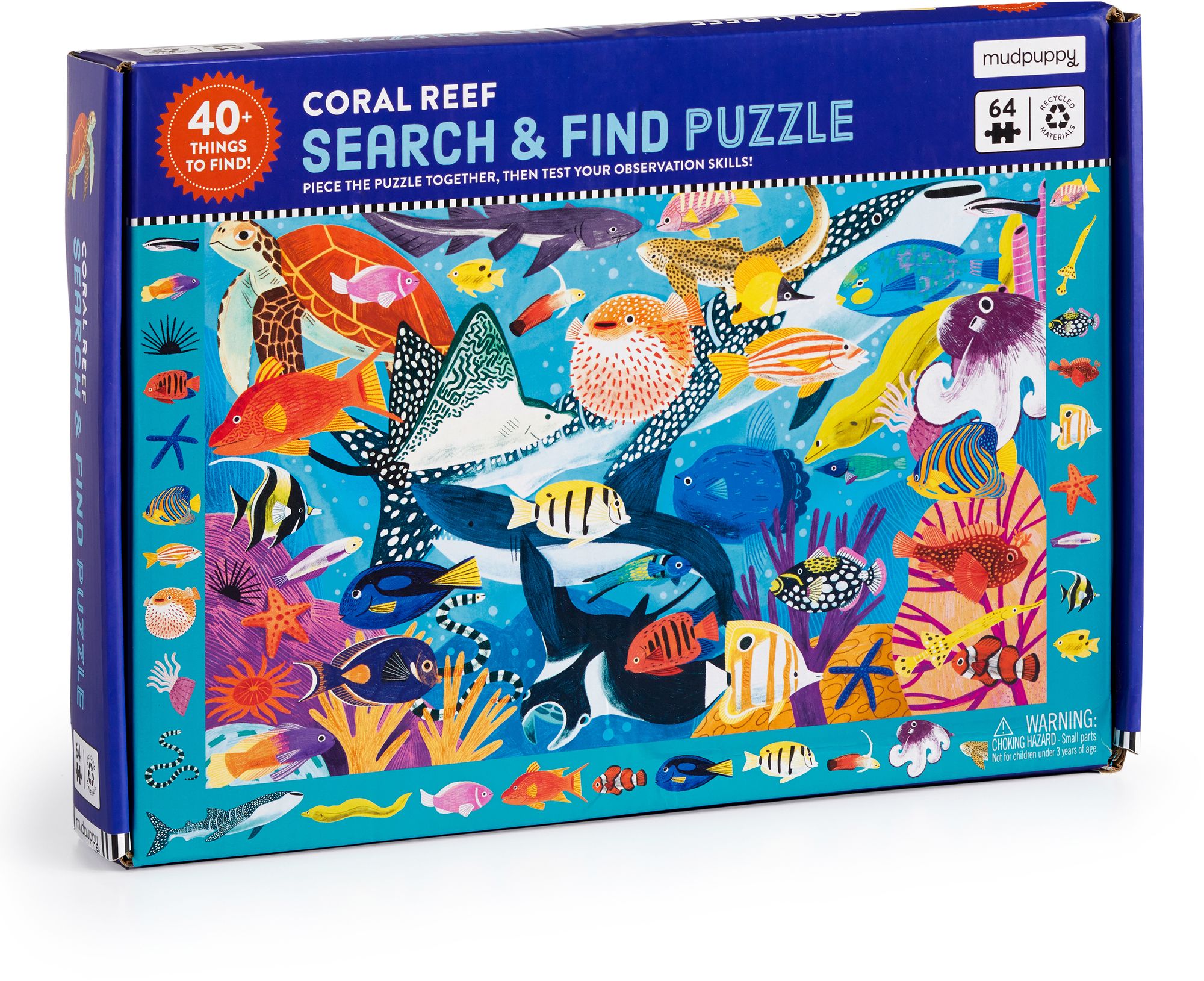 Coral Reef 64 Piece Search & Find Puzzle