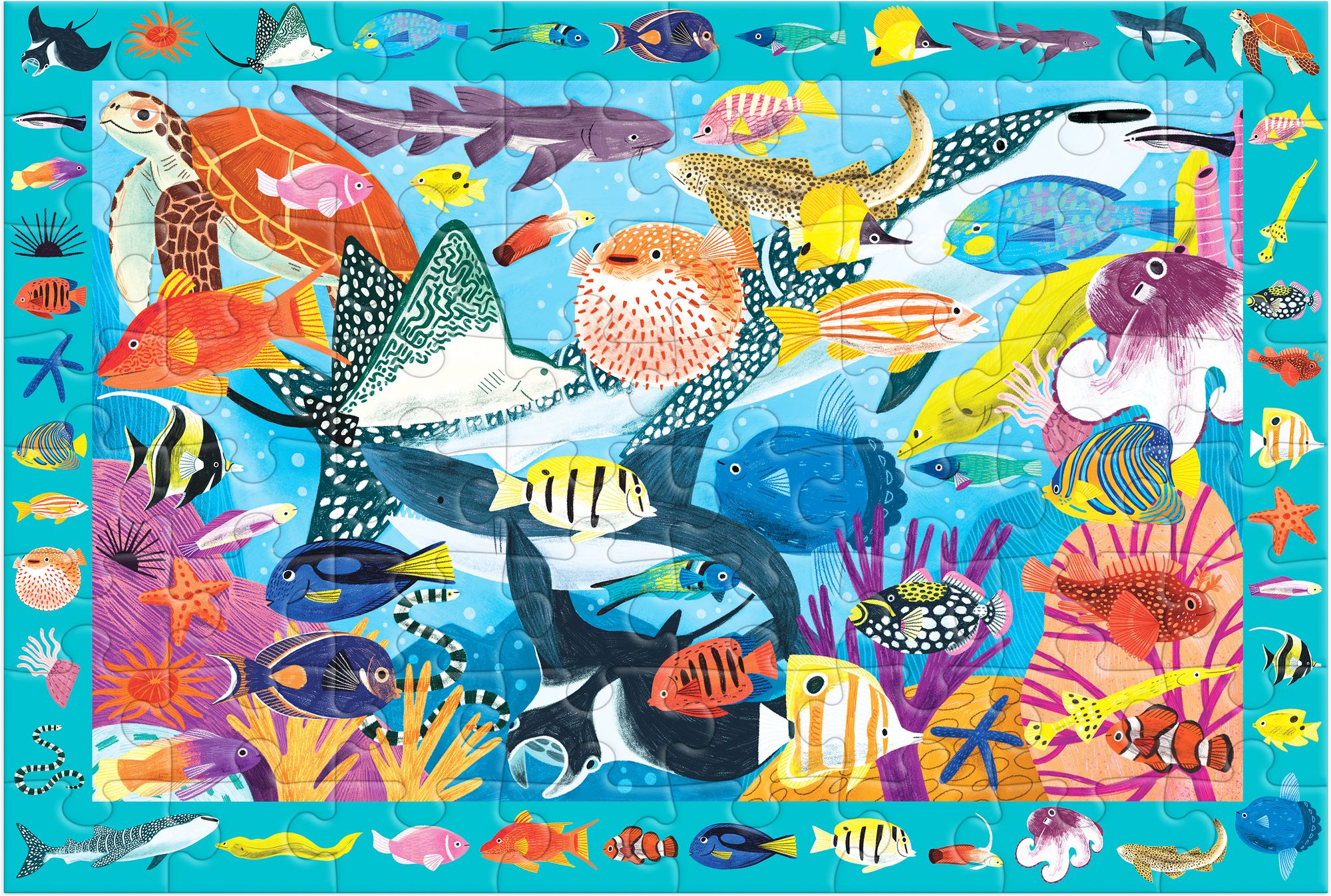 Coral Reef 64 Piece Search & Find Puzzle