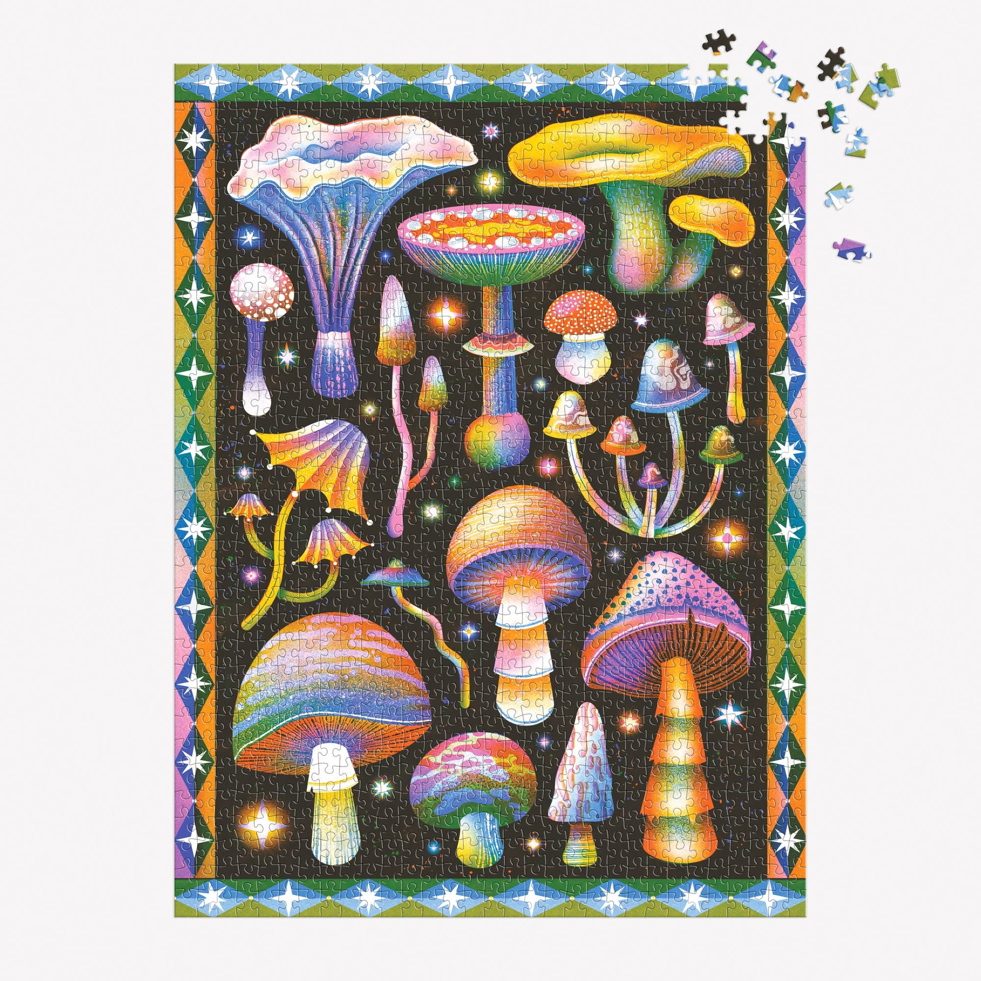 Cosmic Mushrooms 1000 Piece Puzzle