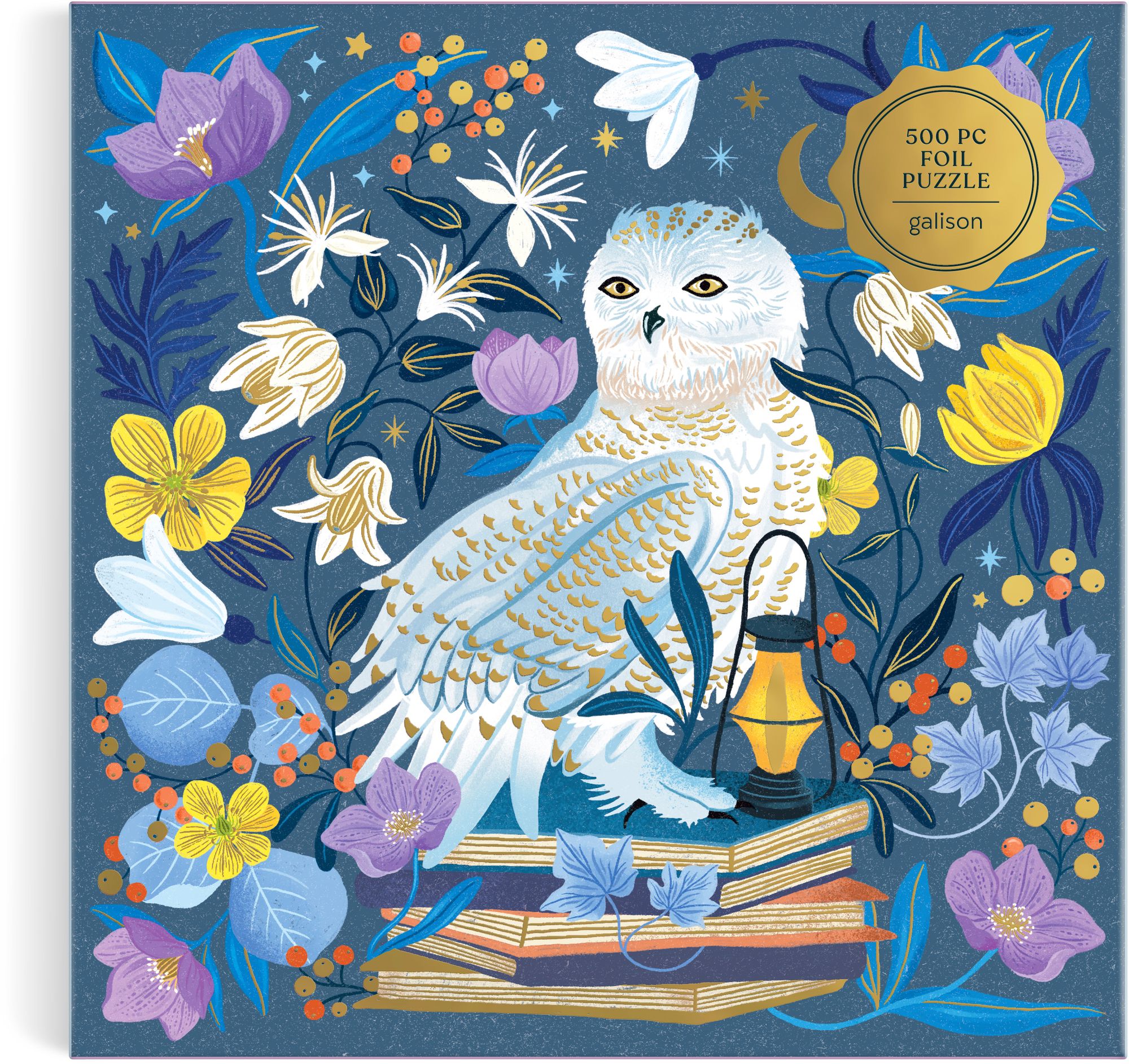 Celestial Owl 500 Piece Foil Puzzle