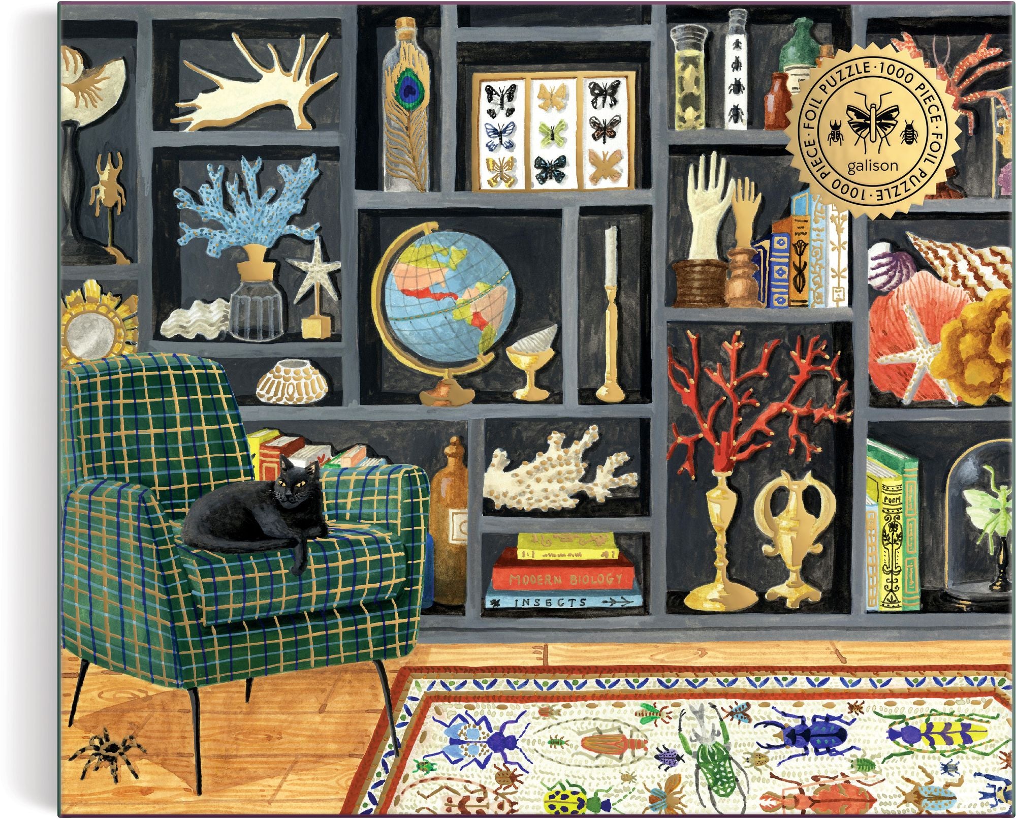 Eclectic Treasures 1000 Piece Foil Puzzle