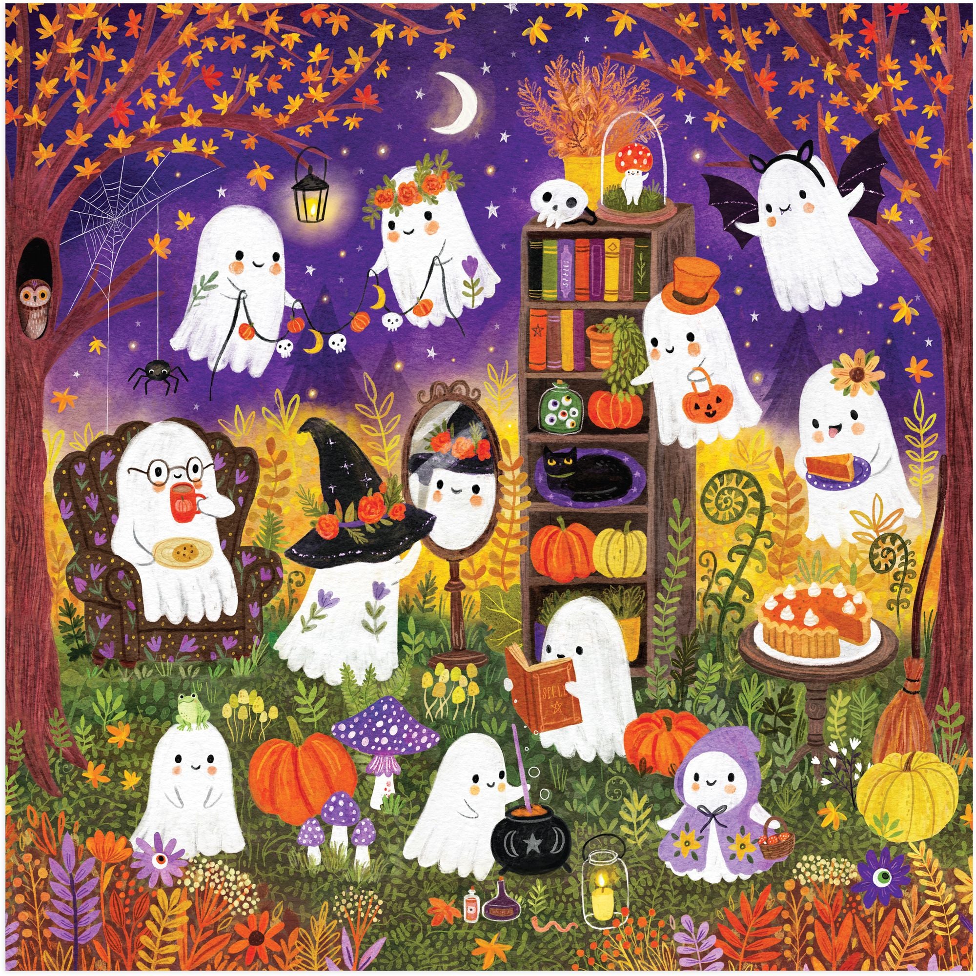 Ghostly Gathering 500 Piece Family Puzzle