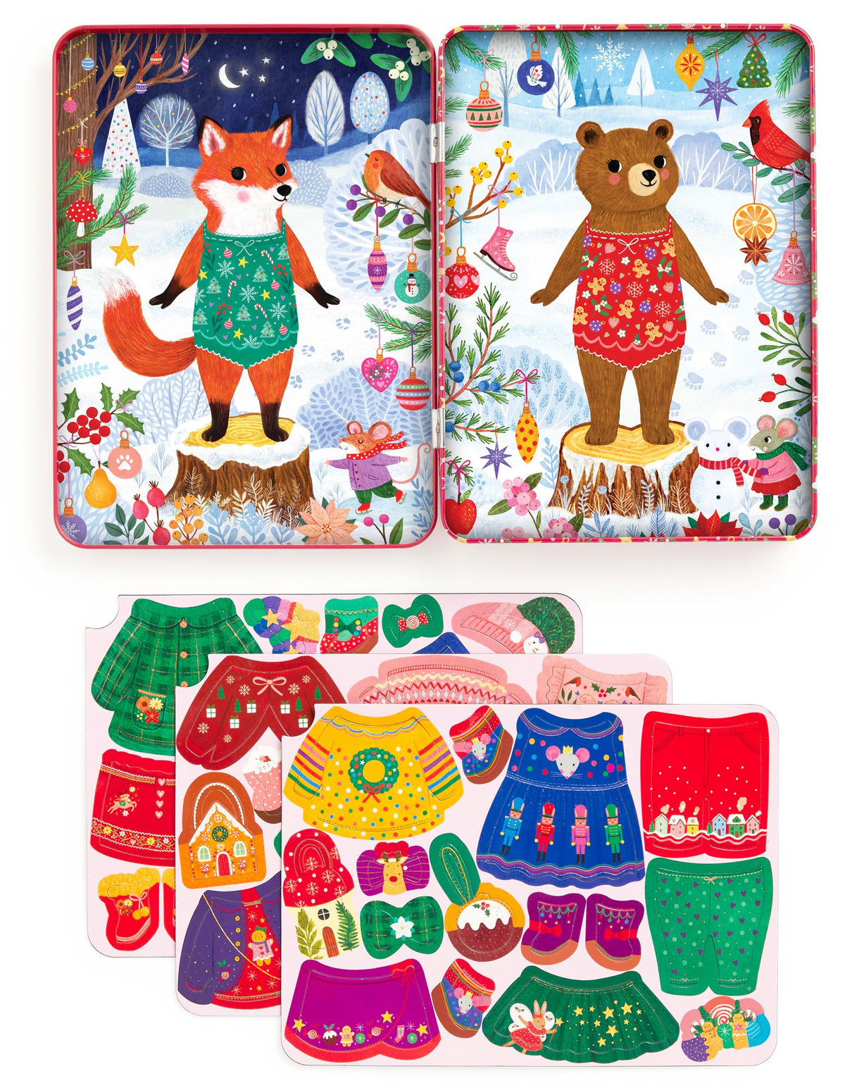 Merry Woodland Magnetic Dress-up