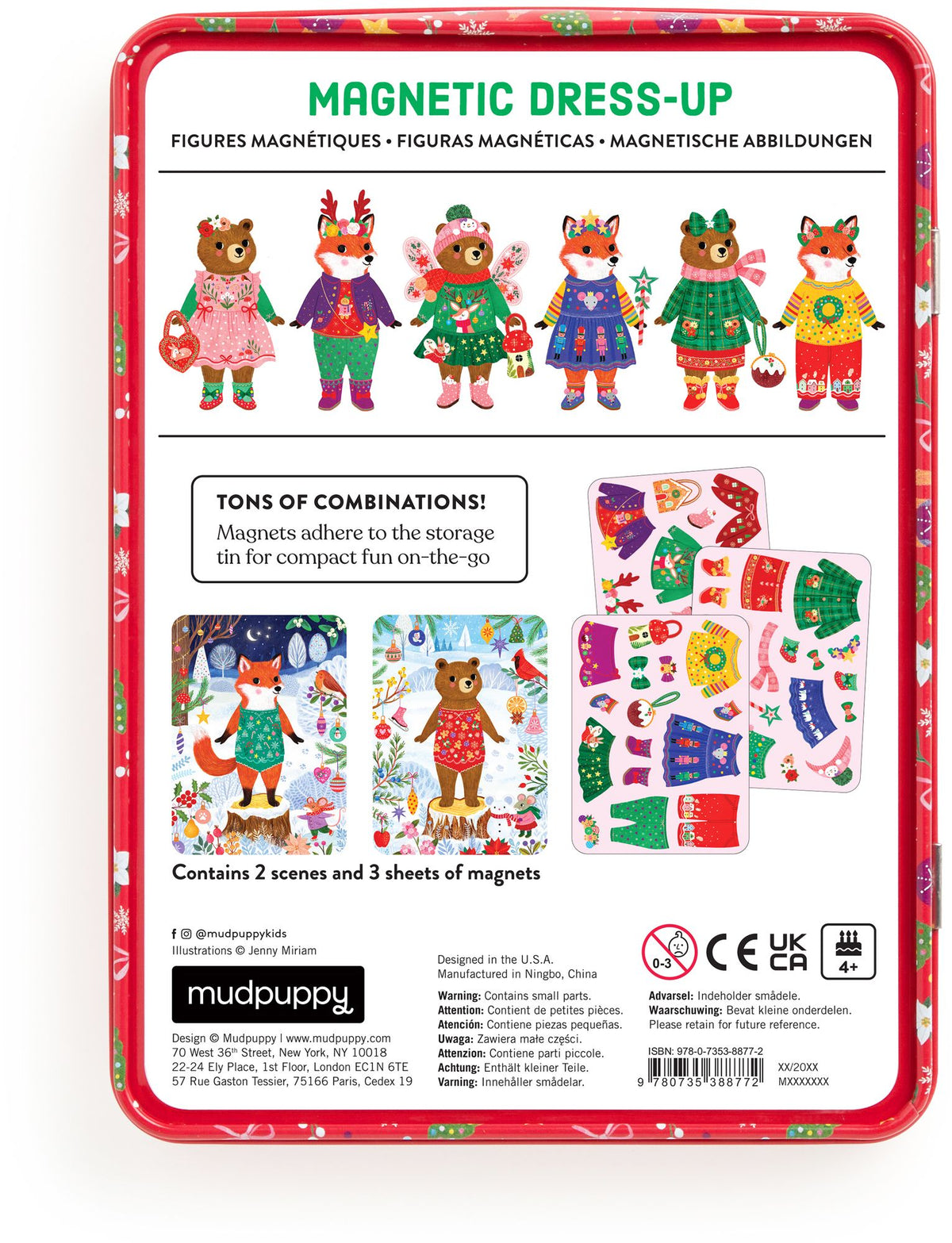 Merry Woodland Magnetic Dress-up