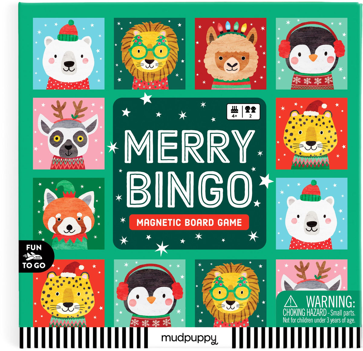 Merry Bingo! Magnetic Board Game