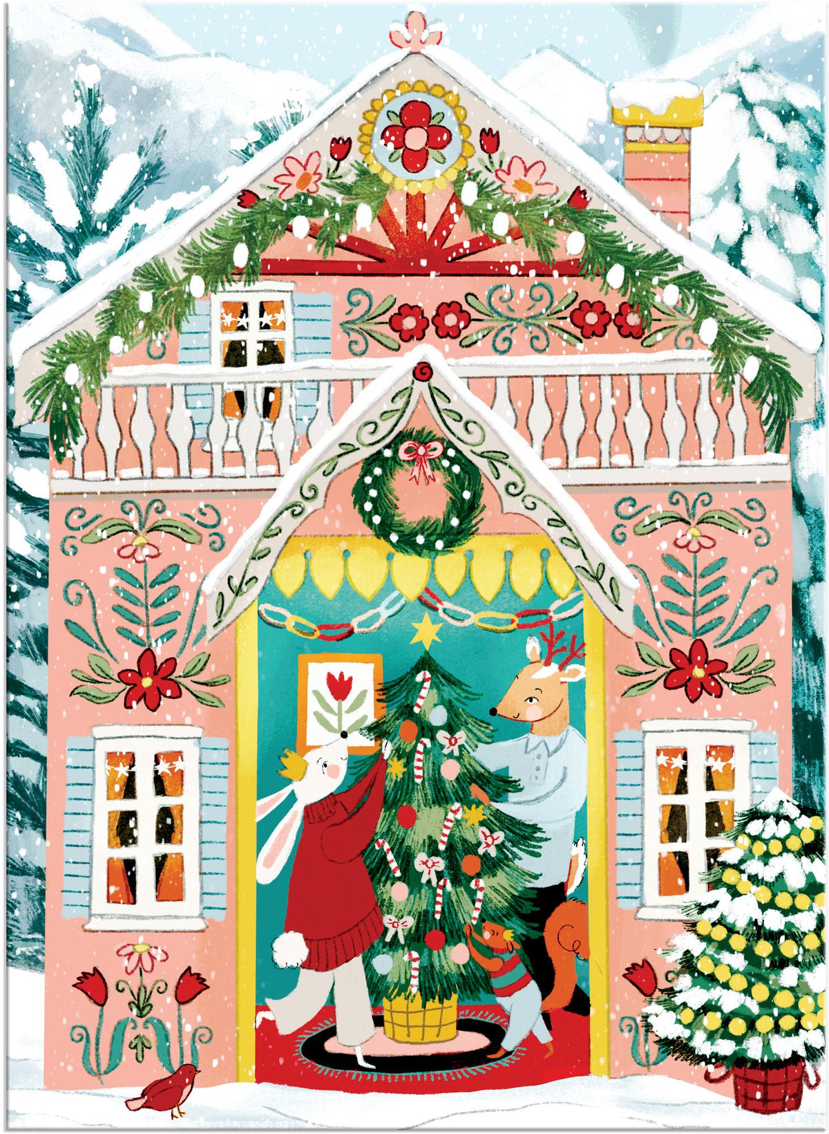 Swiss Chalet 130 Piece Ornament Puzzle