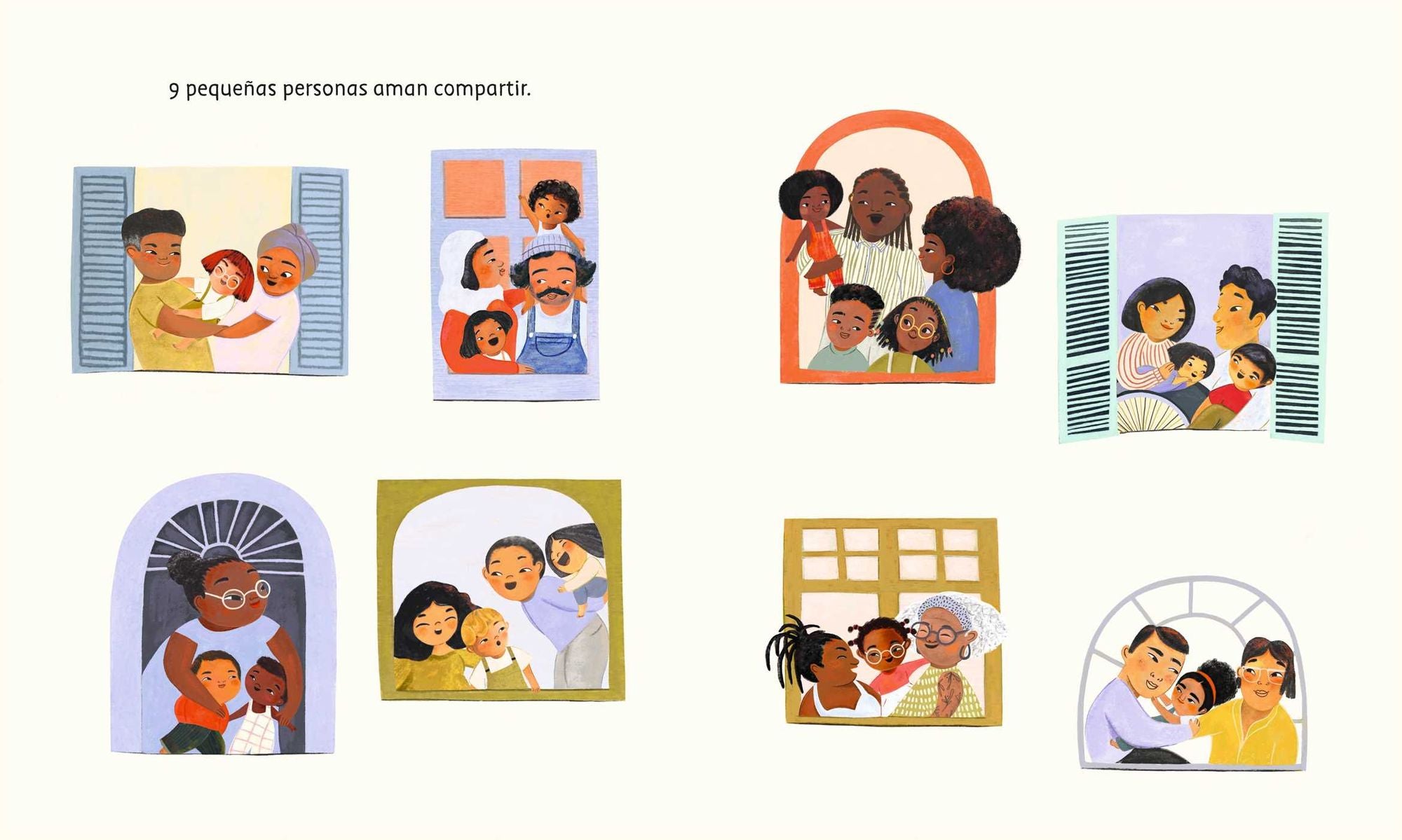 9 pequeñas personas: (Spanish Edition)