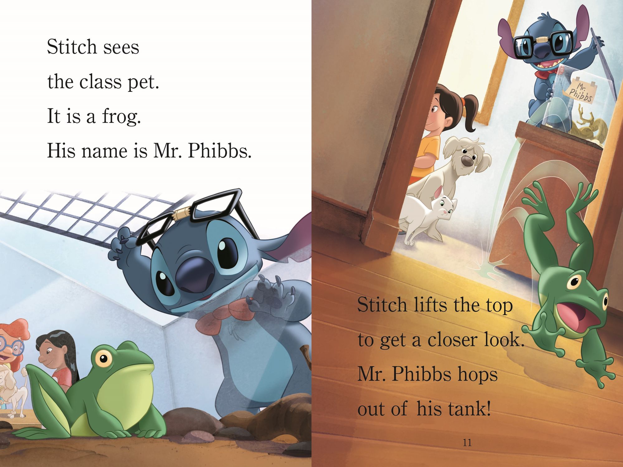 Stitch Goes to School (Disney Stitch)