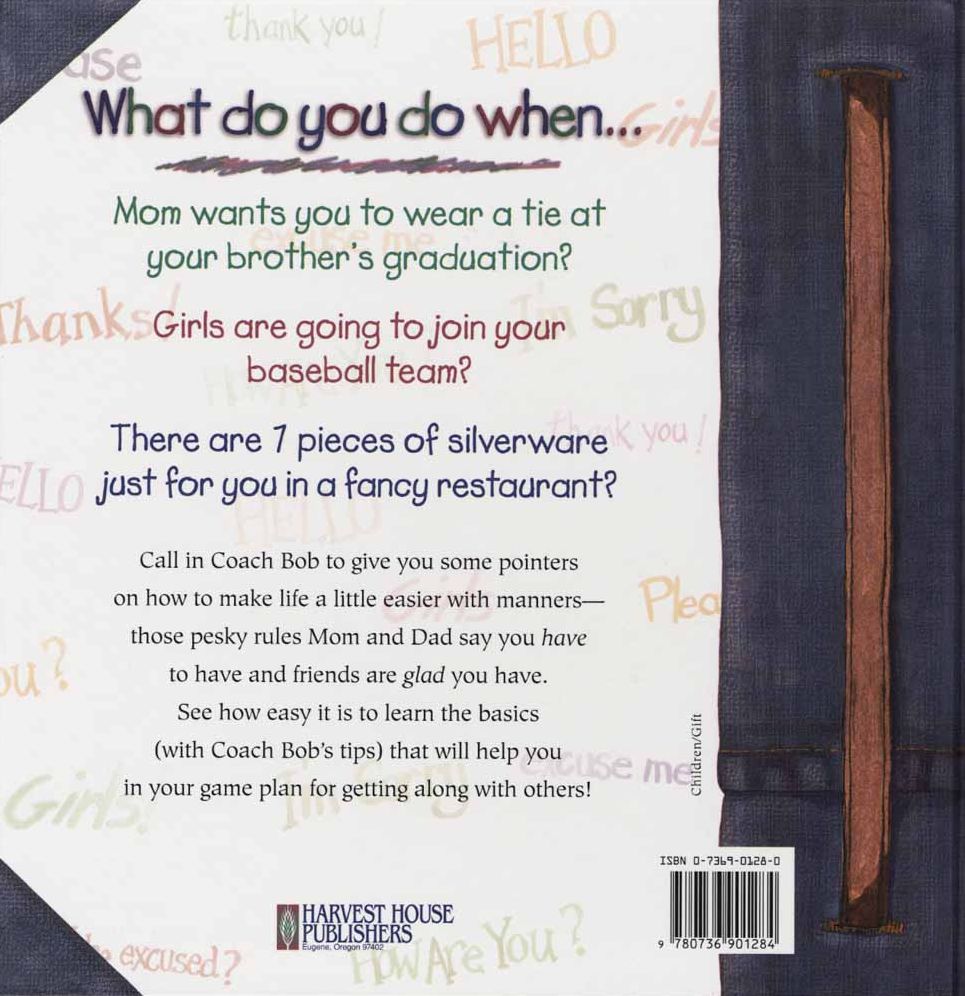 A Little Book of Manners for Boys: A Game Plan for Getting Along with Others