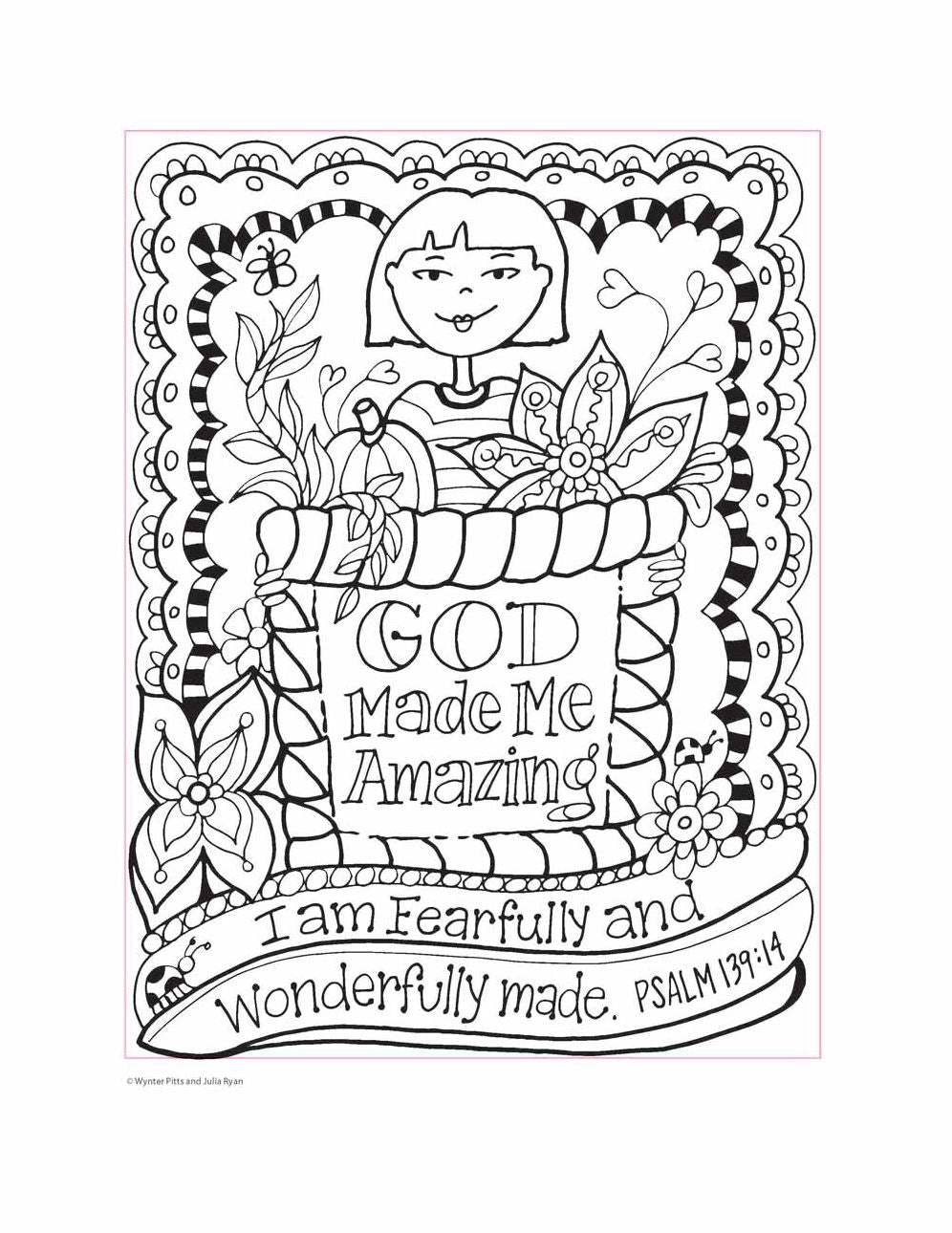 You're God's Girl! Coloring Book