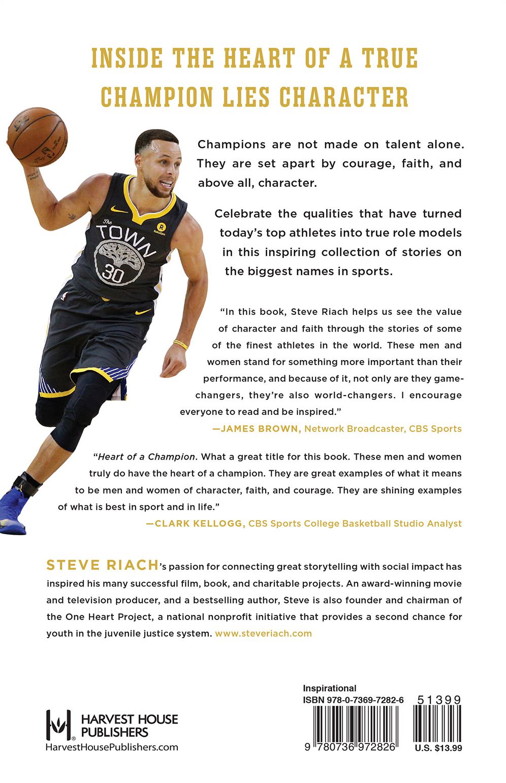 Heart of a Champion: True Stories of Character and Faith from Today's Most Inspiring Athletes