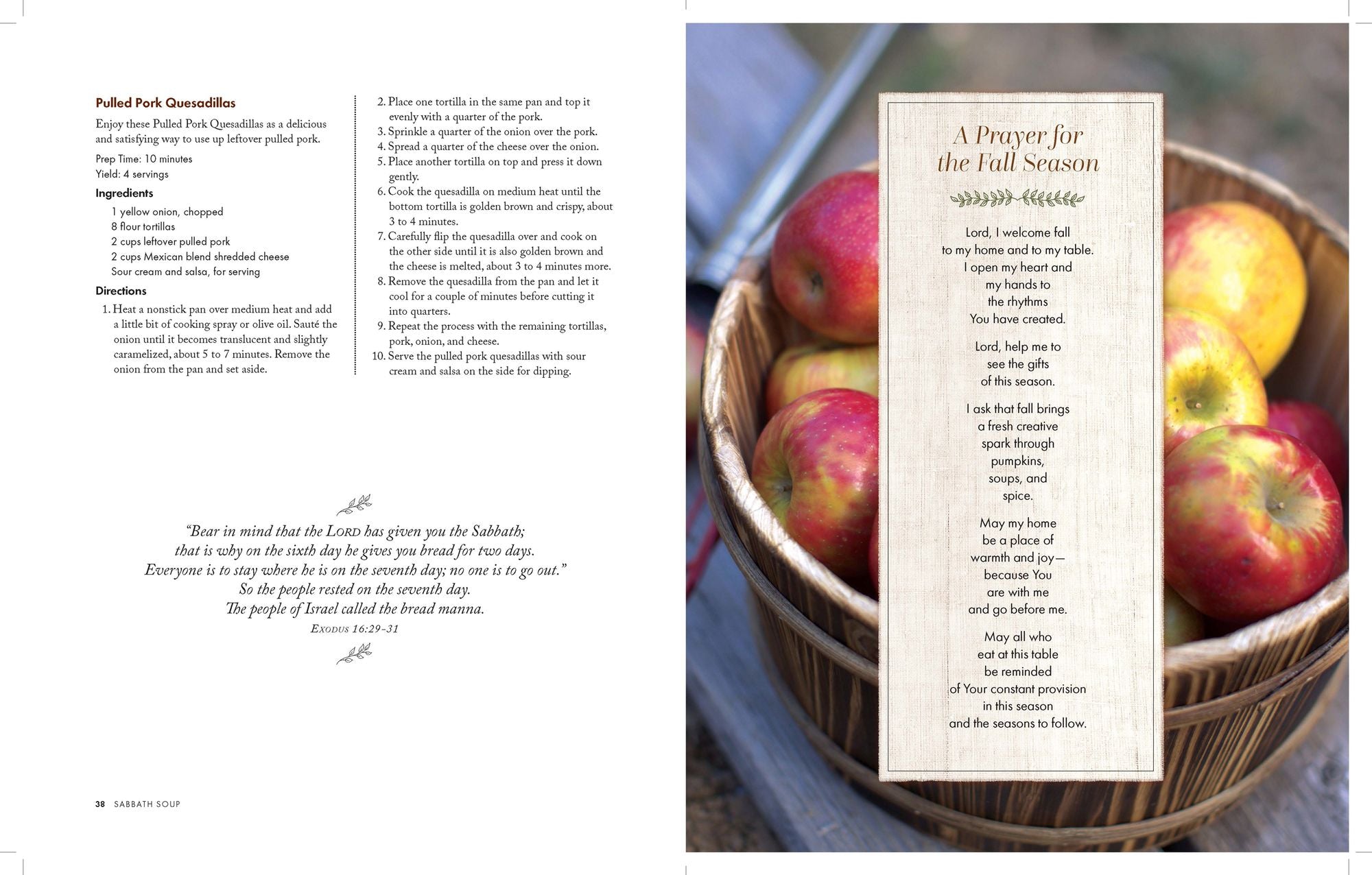 Sabbath Soup: Weekly Menus and Rhythms to Make Space for a Day of Rest