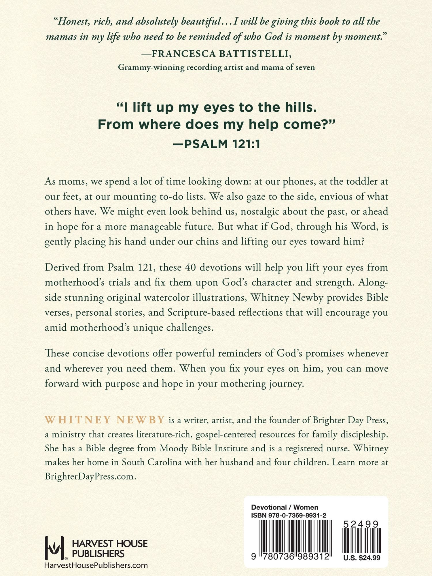 Lift Your Eyes: Daily Invitations to Behold Christ in Motherhood
